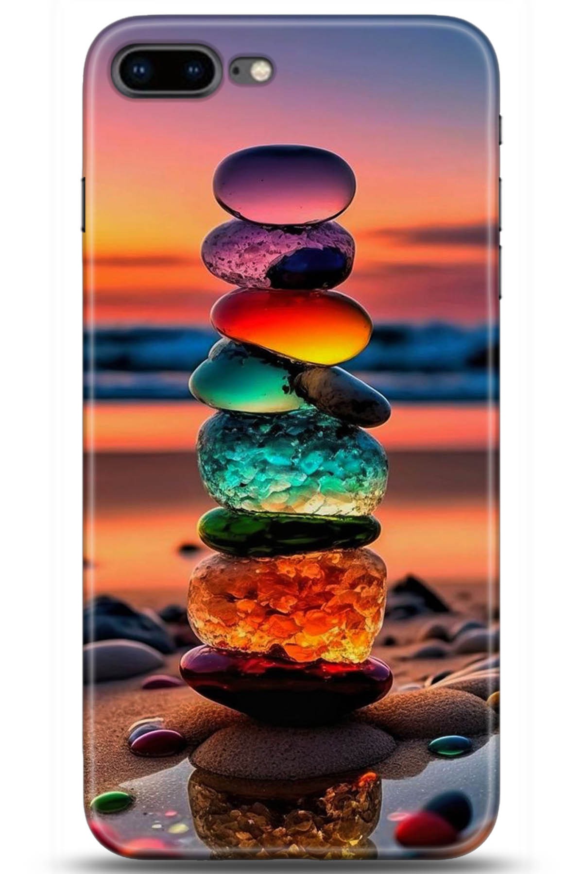 Apple iPhone 7 Plus Uyumlu Kılıf HD Baskılı Kılıf - Followed Institution 5235