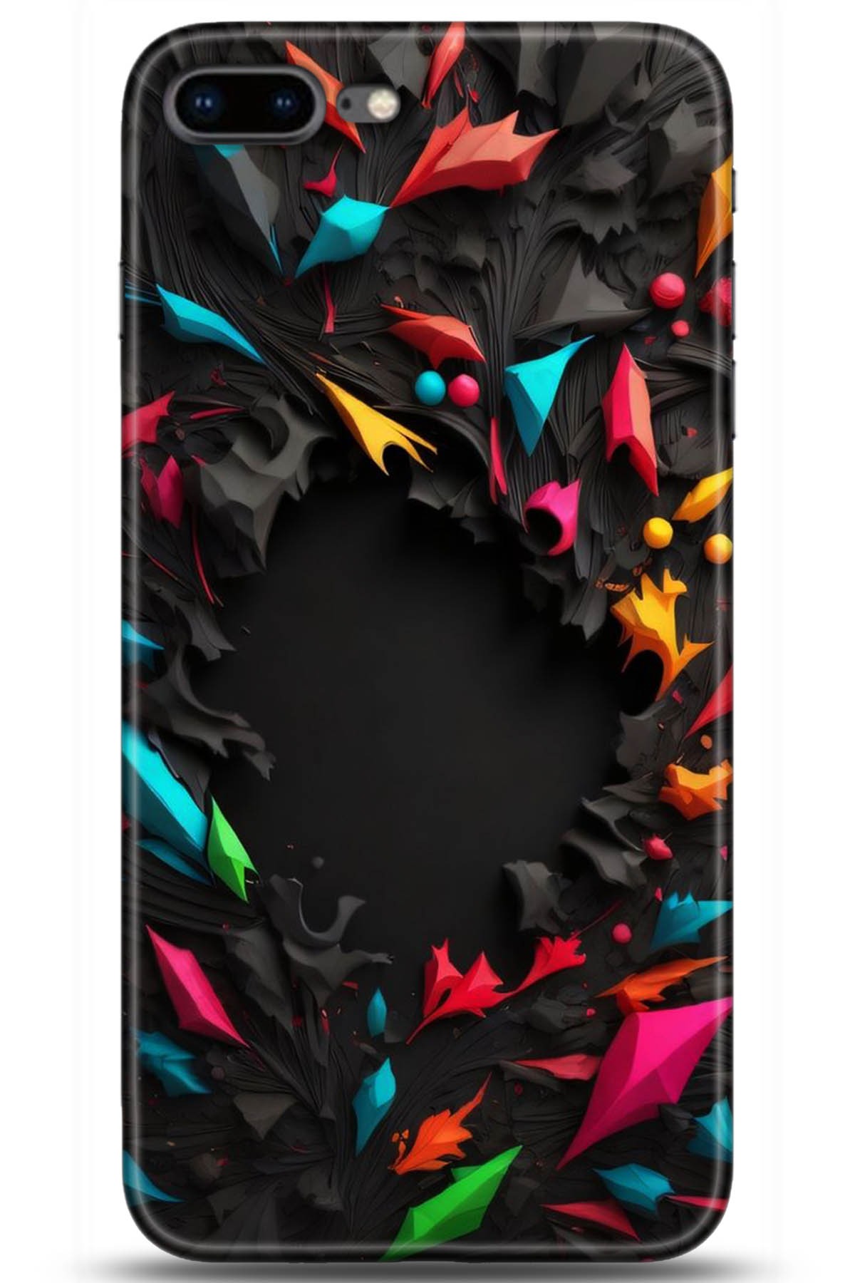 Apple iPhone 7 Plus Uyumlu Kılıf HD Baskılı Kılıf - Followed Institution 5253