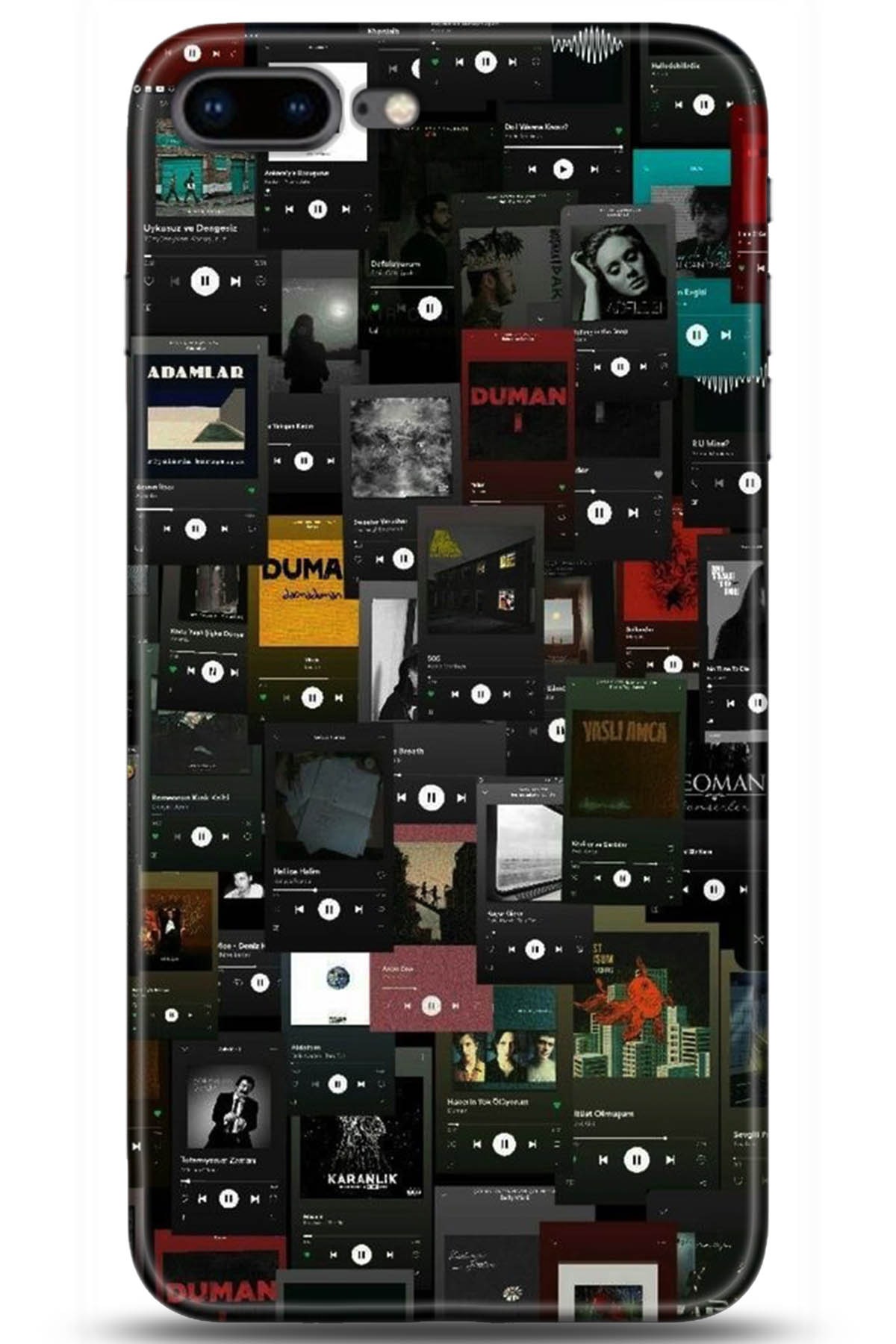 Apple iPhone 7 Plus Uyumlu Kılıf HD Baskılı Kılıf - Followed Institution 5264