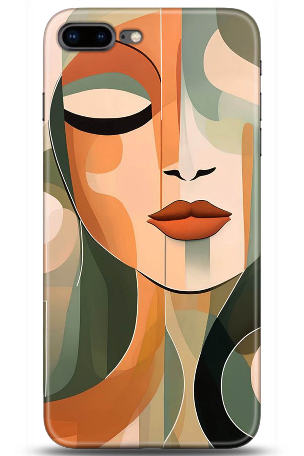 Apple iPhone 7 Plus Uyumlu Kılıf HD Baskılı Kılıf - Followed Institution 5279