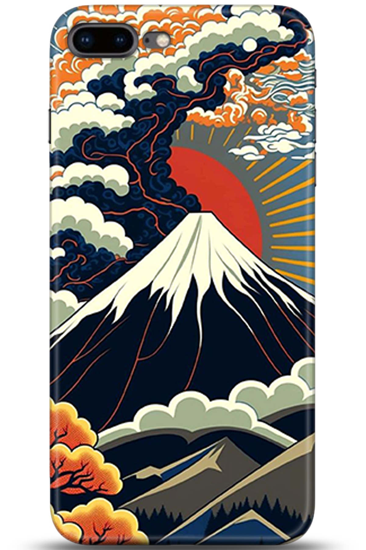 Apple iPhone 7 Plus Uyumlu Kılıf HD Baskılı Kılıf - Followed Institution 5342