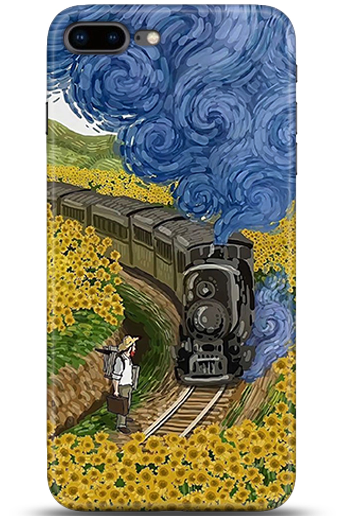 Apple iPhone 7 Plus Uyumlu Kılıf HD Baskılı Kılıf - Followed Institution 5344