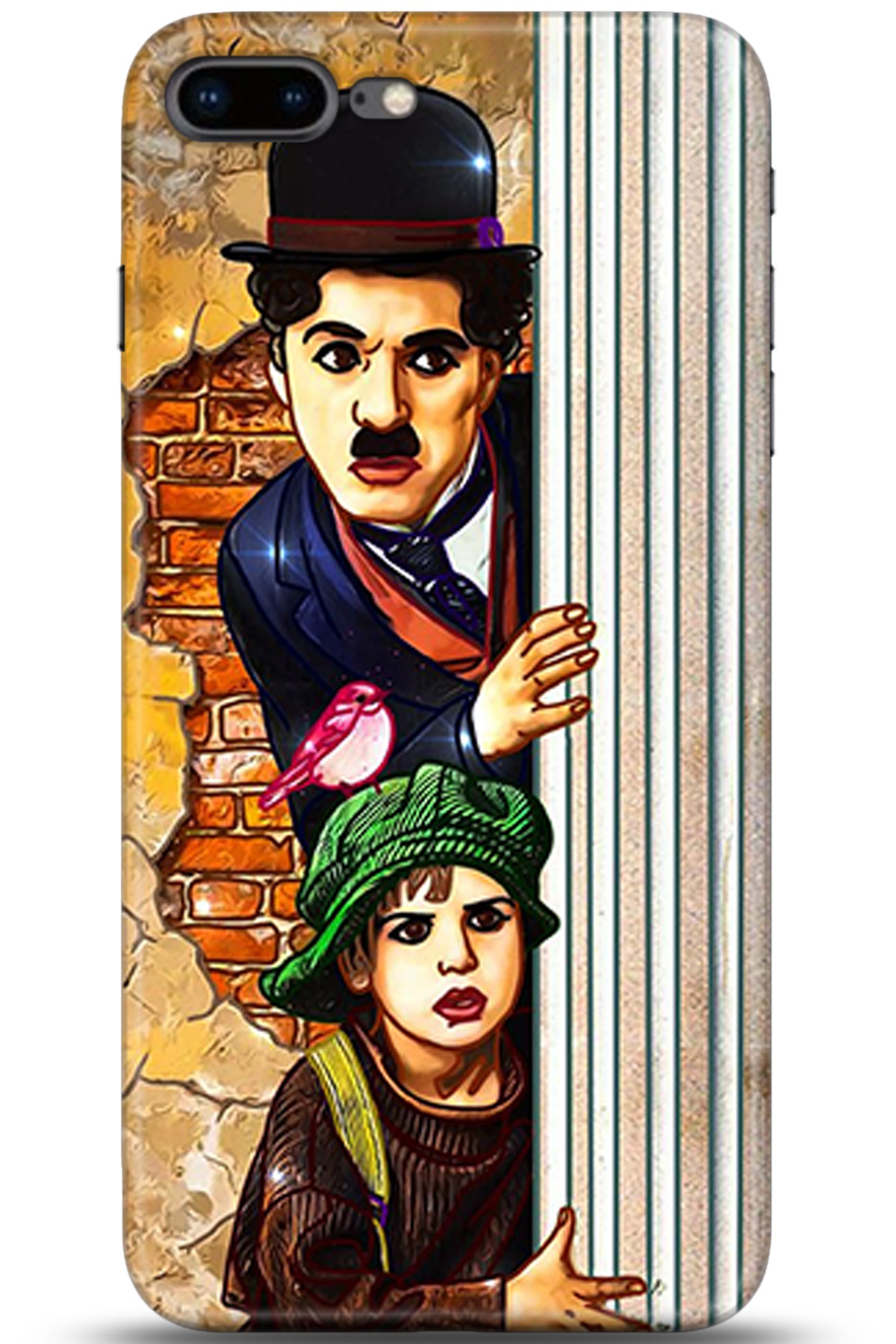 Apple iPhone 7 Plus Uyumlu Kılıf HD Baskılı Kılıf - Followed Institution 5348