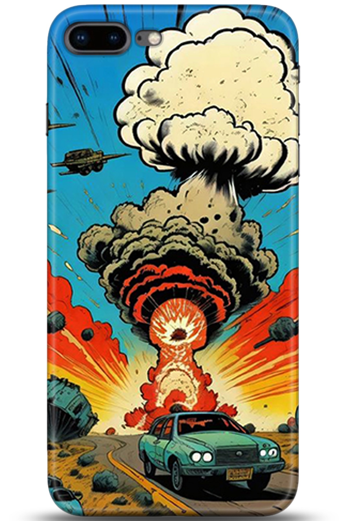 Apple iPhone 7 Plus Uyumlu Kılıf HD Baskılı Kılıf - Followed Institution 5361