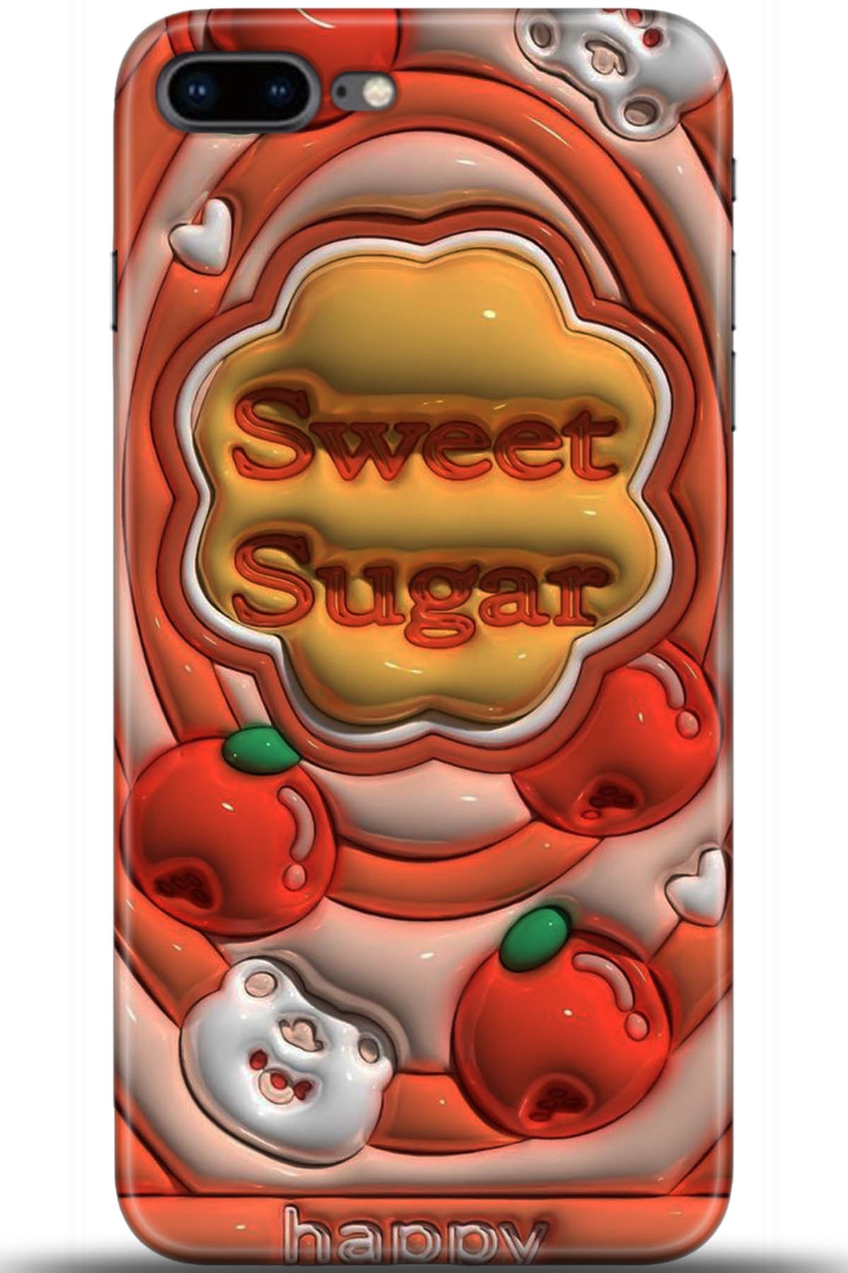 Apple iPhone 7 Plus Uyumlu Kılıf HD Baskılı Kılıf - Followed Institution 5392