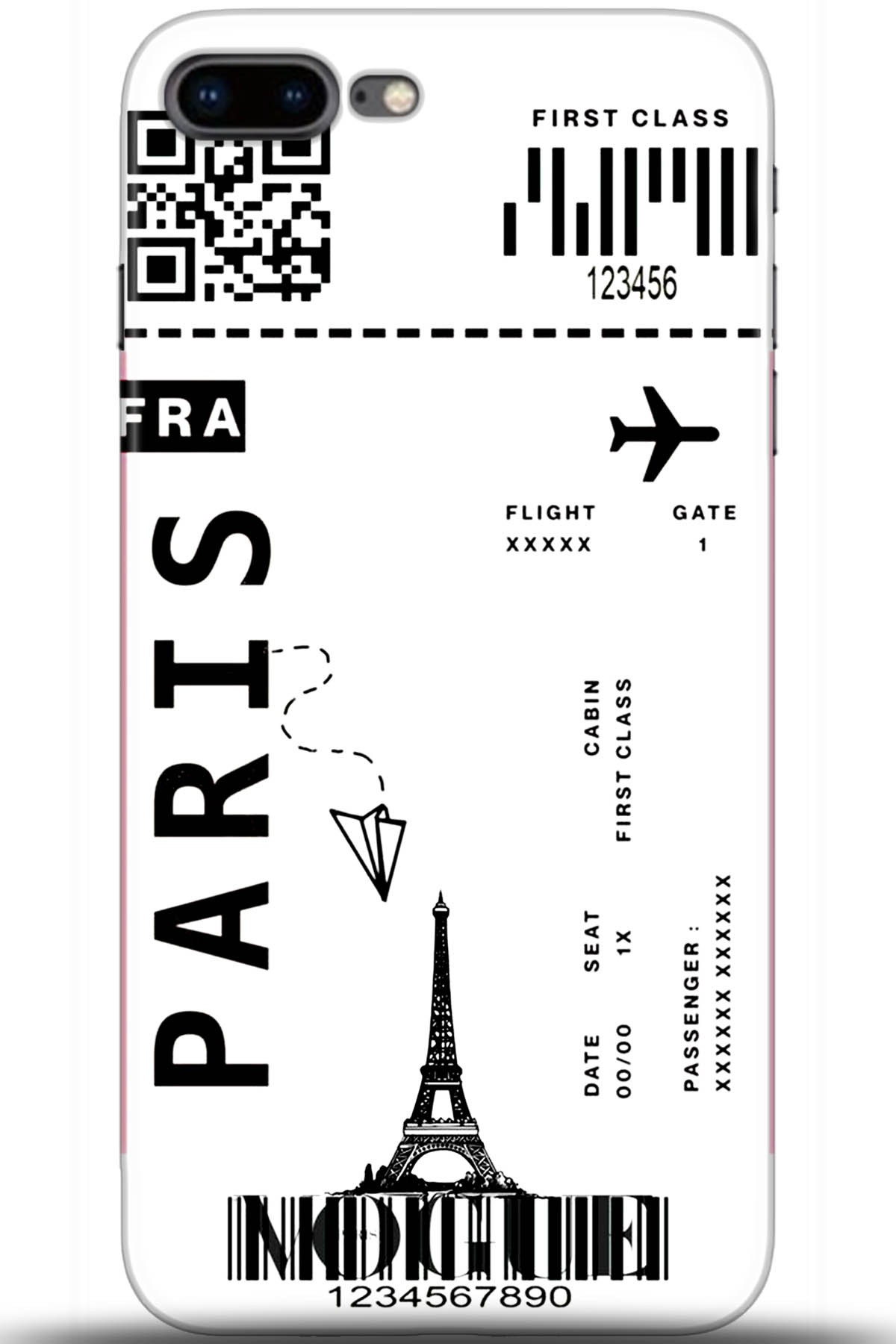 Apple iPhone 7 Plus Uyumlu Kılıf HD Baskılı Kılıf - Followed Institution 5414