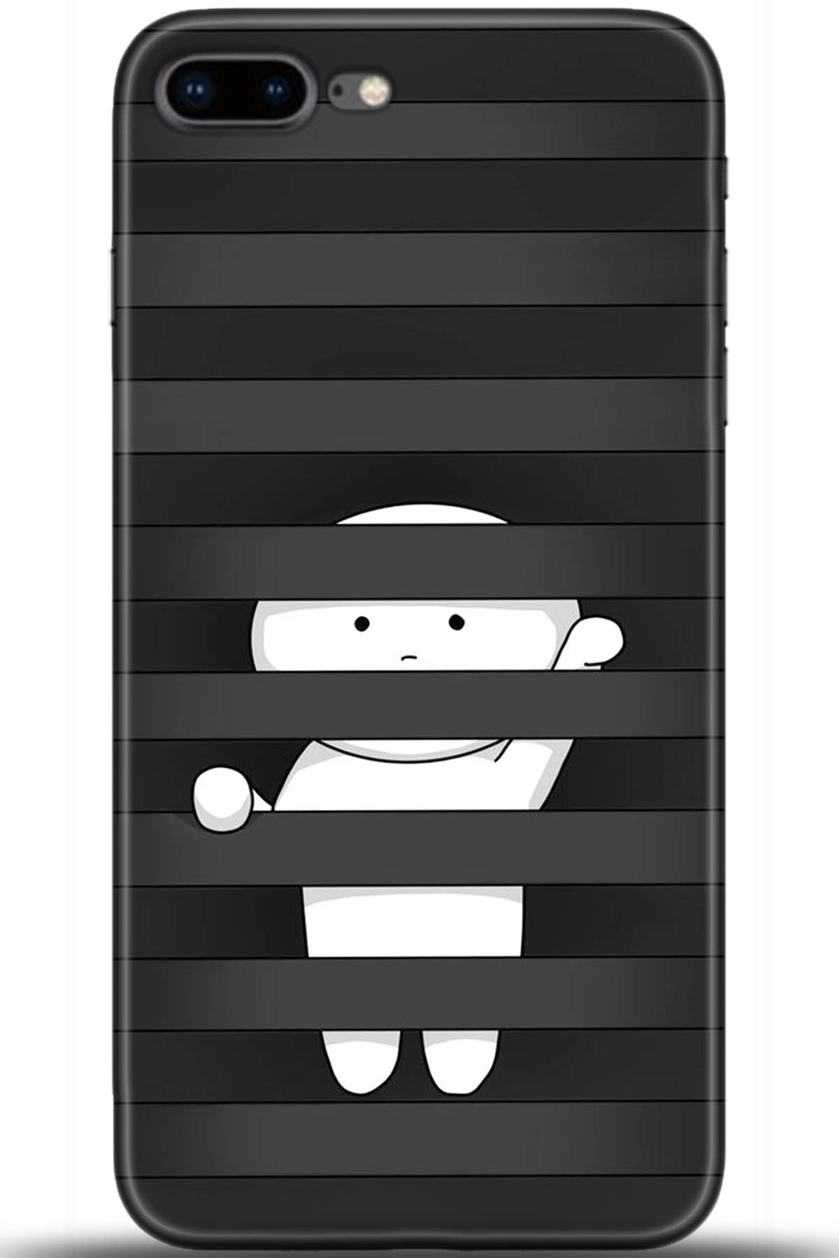 Apple iPhone 7 Plus Uyumlu Kılıf HD Baskılı Kılıf - Followed Institution 5478