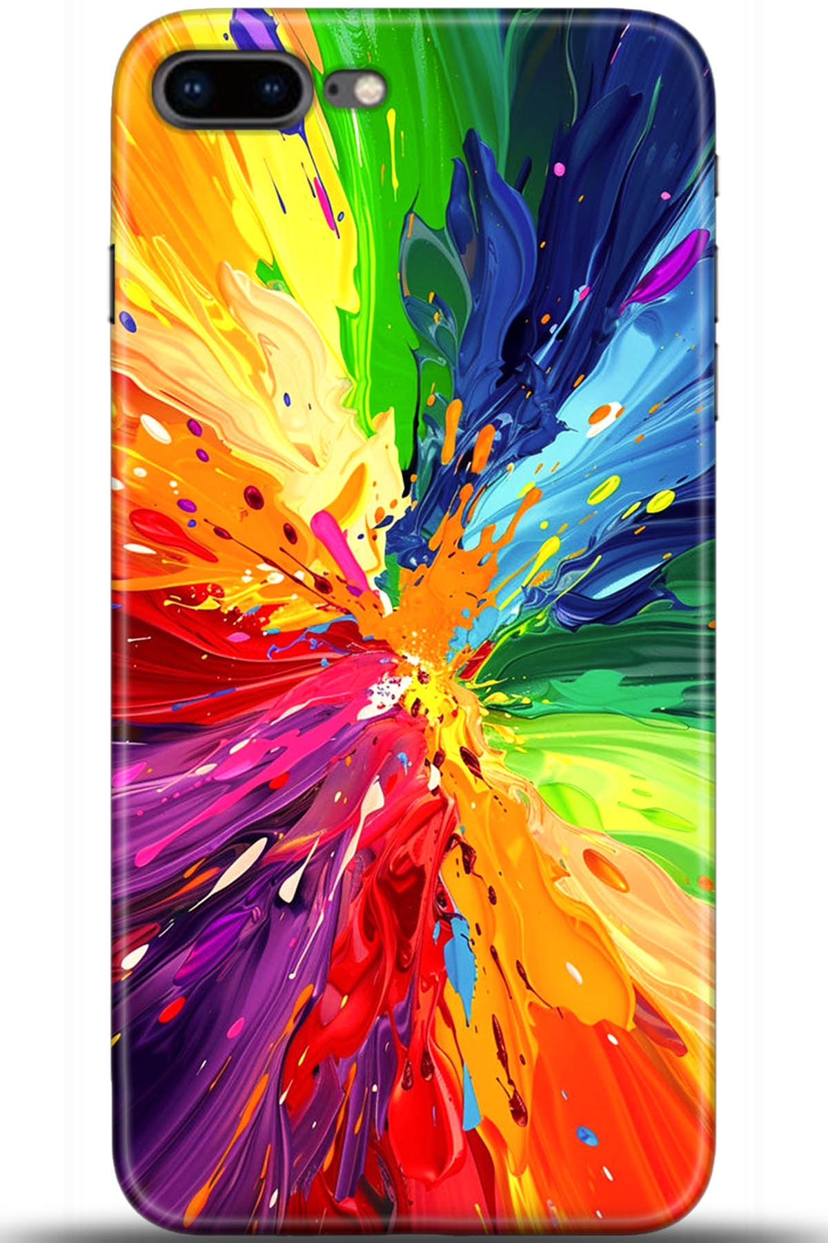 Apple iPhone 7 Plus Uyumlu Kılıf HD Baskılı Kılıf - Followed Institution 5513