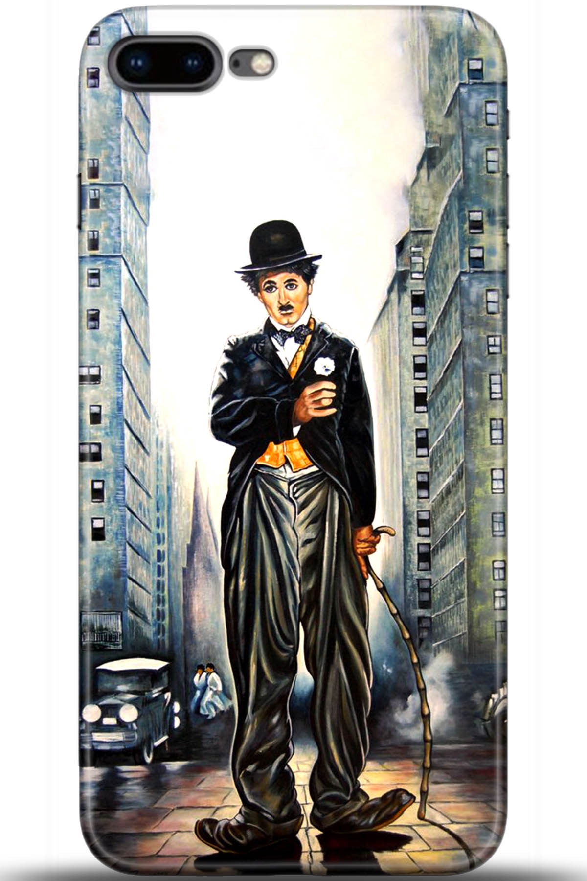 Apple iPhone 7 Plus Uyumlu Kılıf HD Baskılı Kılıf - Followed Institution 5693