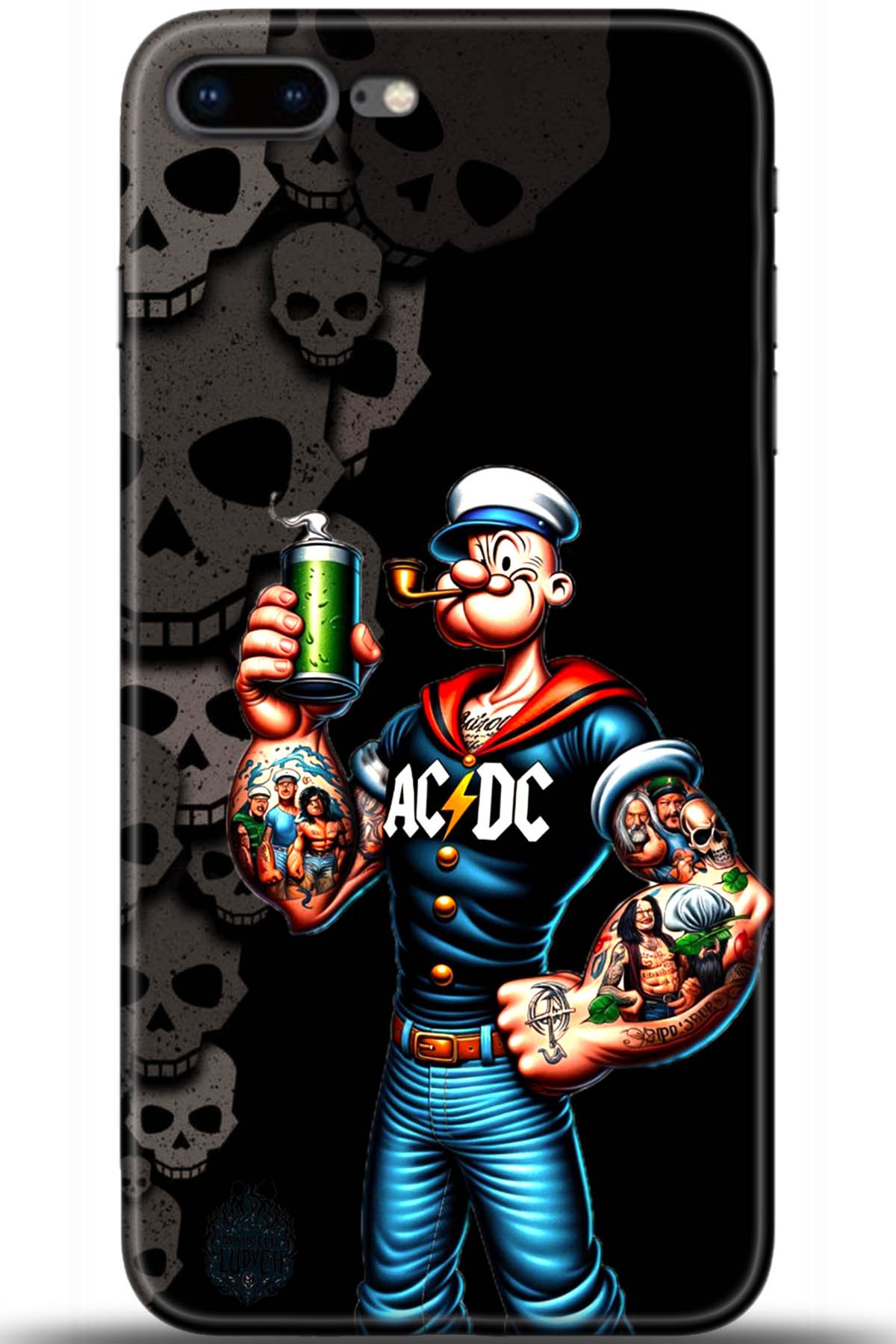 Apple iPhone 7 Plus Uyumlu Kılıf HD Baskılı Kılıf - Followed Institution 5696