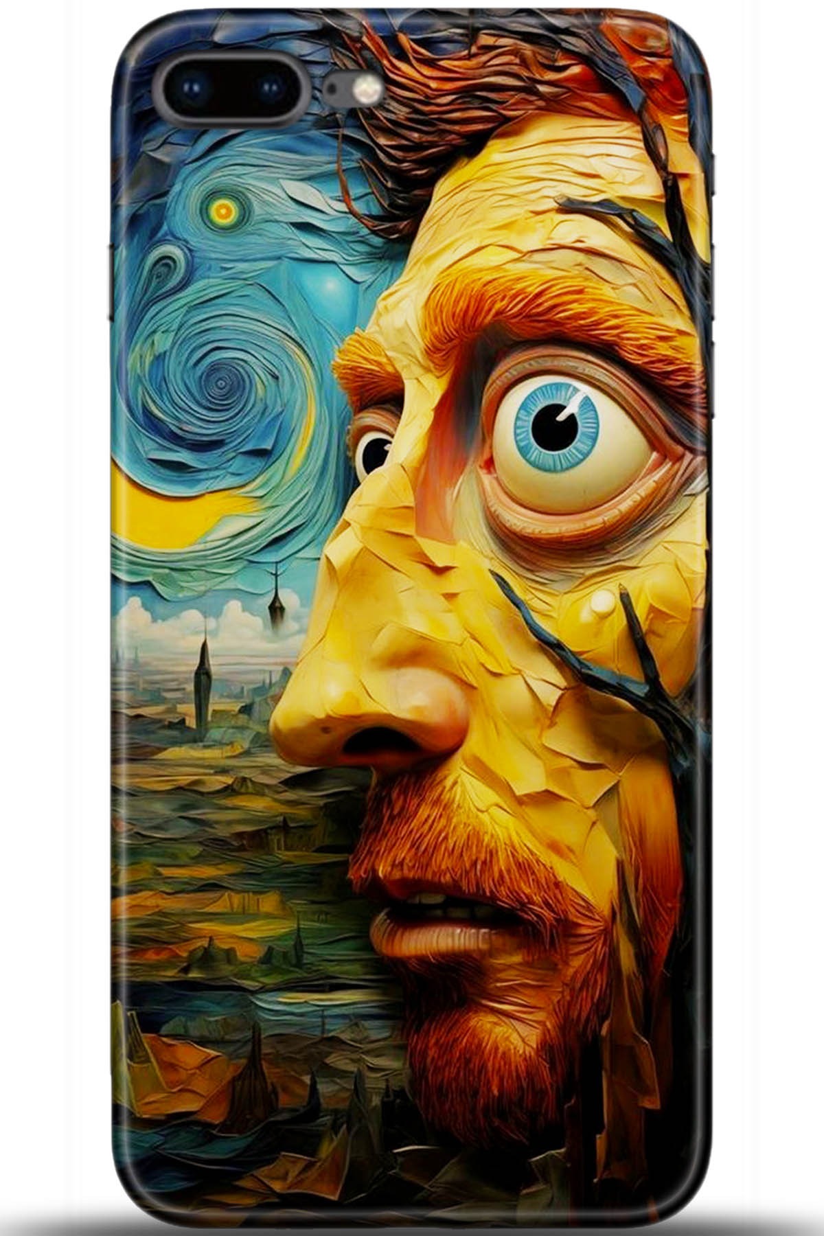 Apple iPhone 7 Plus Uyumlu Kılıf HD Baskılı Kılıf - Followed Institution 5714