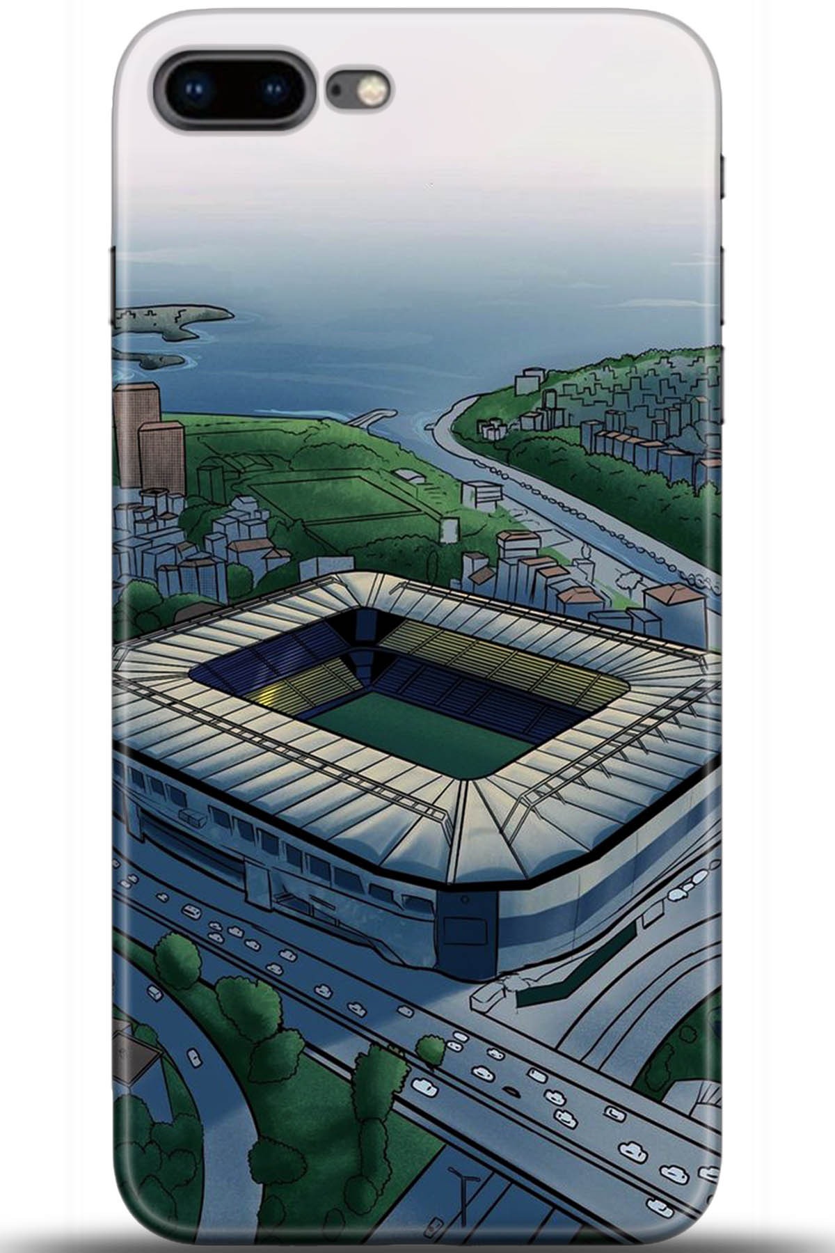 Apple iPhone 7 Plus Uyumlu Kılıf HD Baskılı Kılıf - Followed Institution 5715