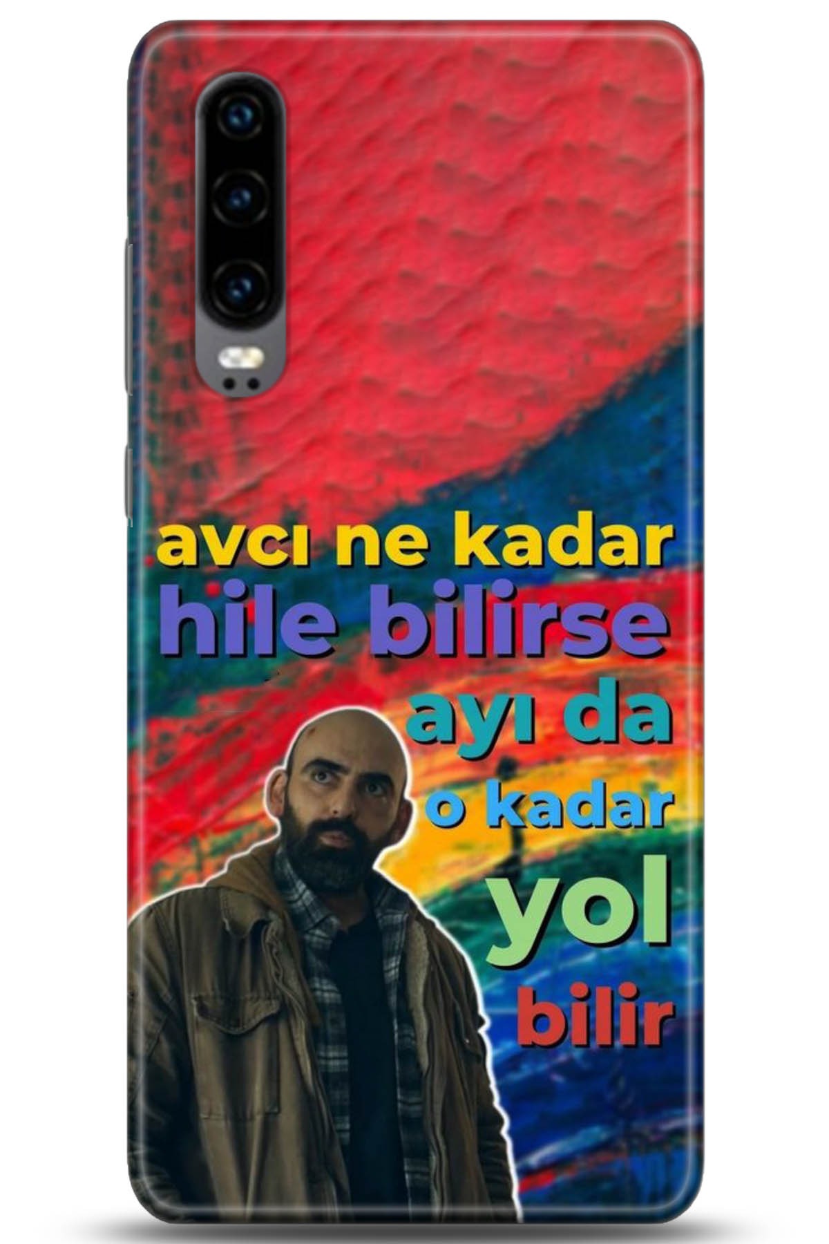 Huawei P30 Uyumlu Kılıf HD Baskılı Kılıf - Followed Institution 5006