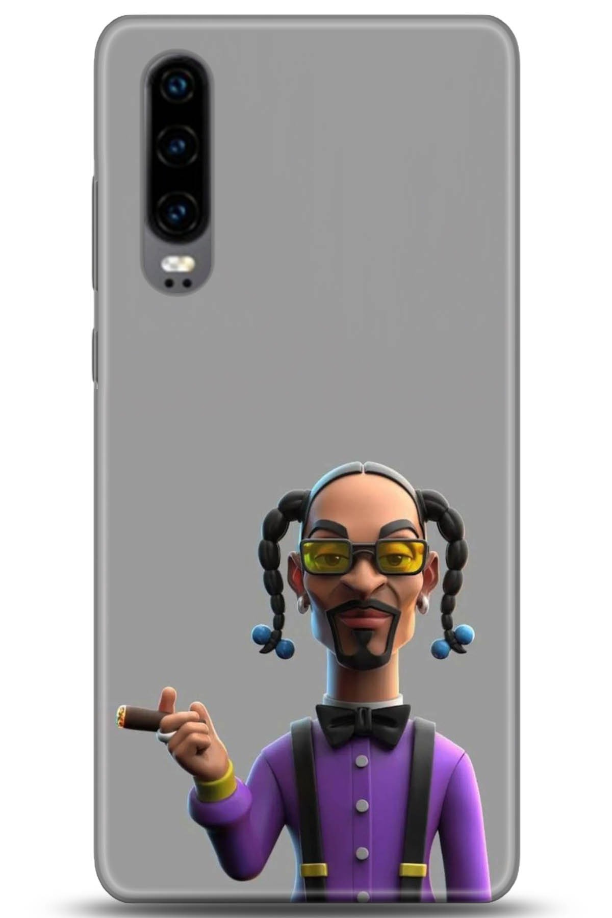 Huawei P30 Uyumlu Kılıf HD Baskılı Kılıf - Followed Institution 5025