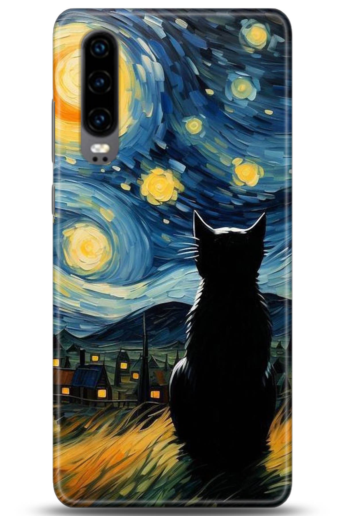 Huawei P30 Uyumlu Kılıf HD Baskılı Kılıf - Followed Institution 5034