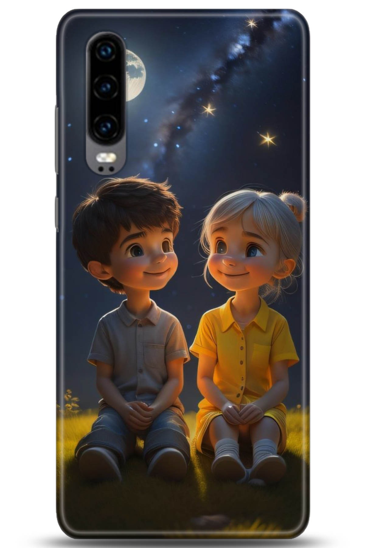 Huawei P30 Uyumlu Kılıf HD Baskılı Kılıf - Followed Institution 5045