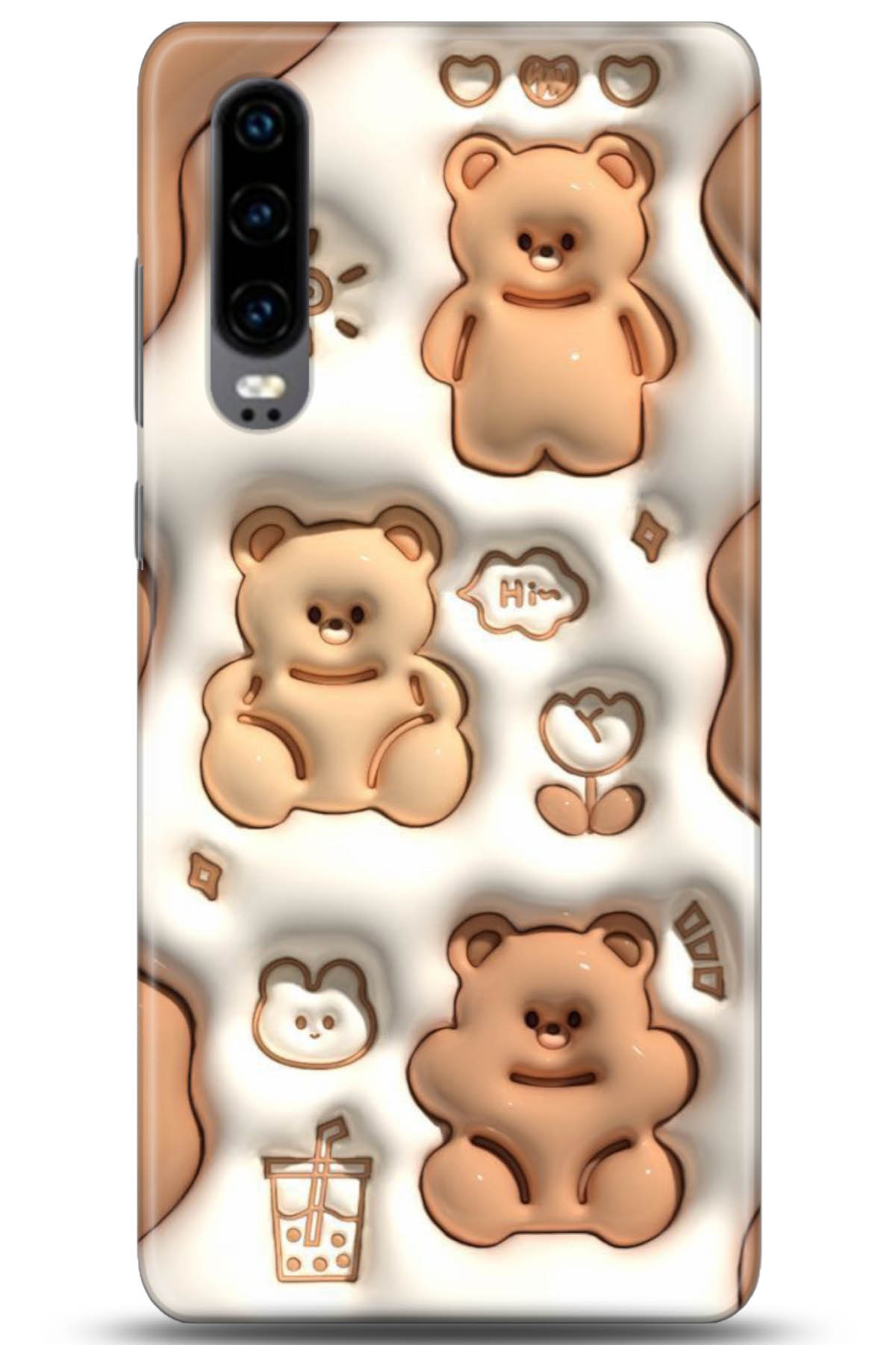 Huawei P30 Uyumlu Kılıf HD Baskılı Kılıf - Followed Institution 5047