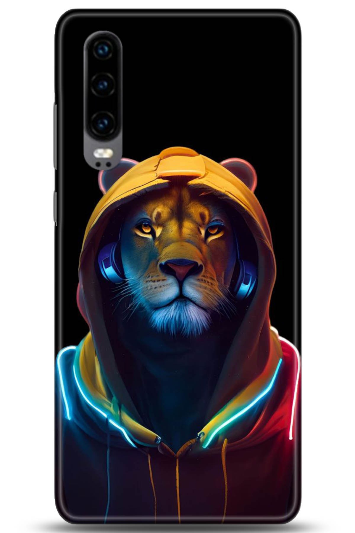 Huawei P30 Uyumlu Kılıf HD Baskılı Kılıf - Followed Institution 5057