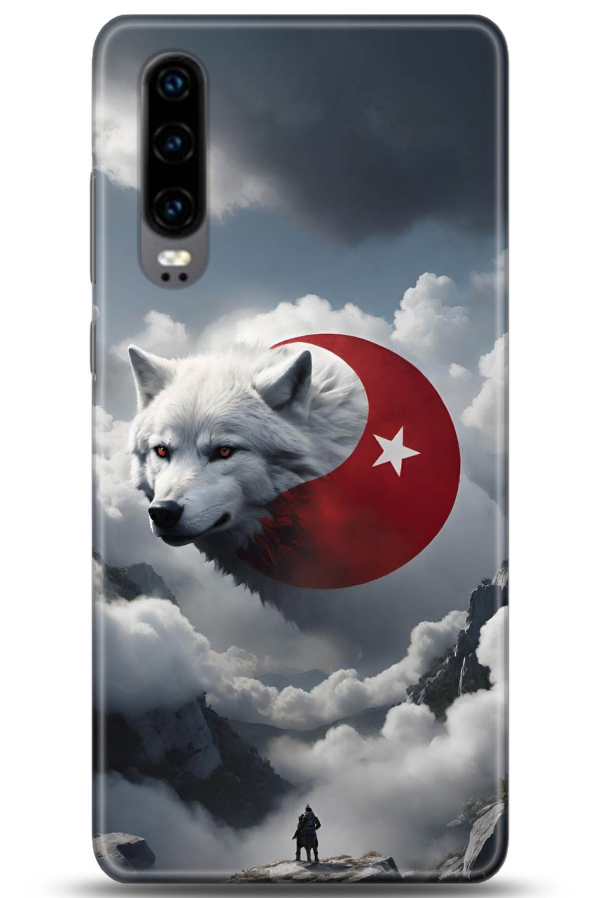 Huawei P30 Uyumlu Kılıf HD Baskılı Kılıf - Followed Institution 5072