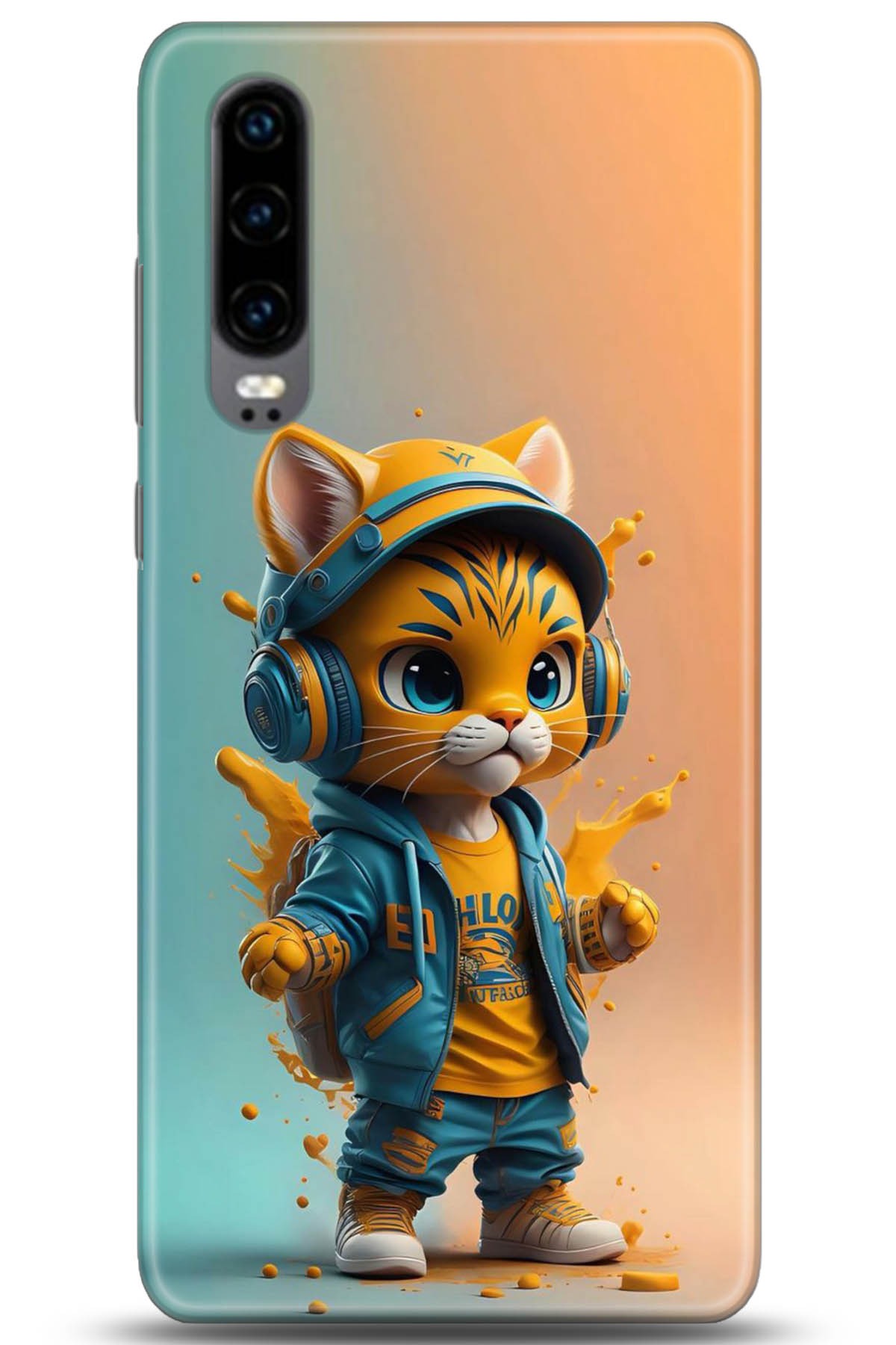 Huawei P30 Uyumlu Kılıf HD Baskılı Kılıf - Followed Institution 5101