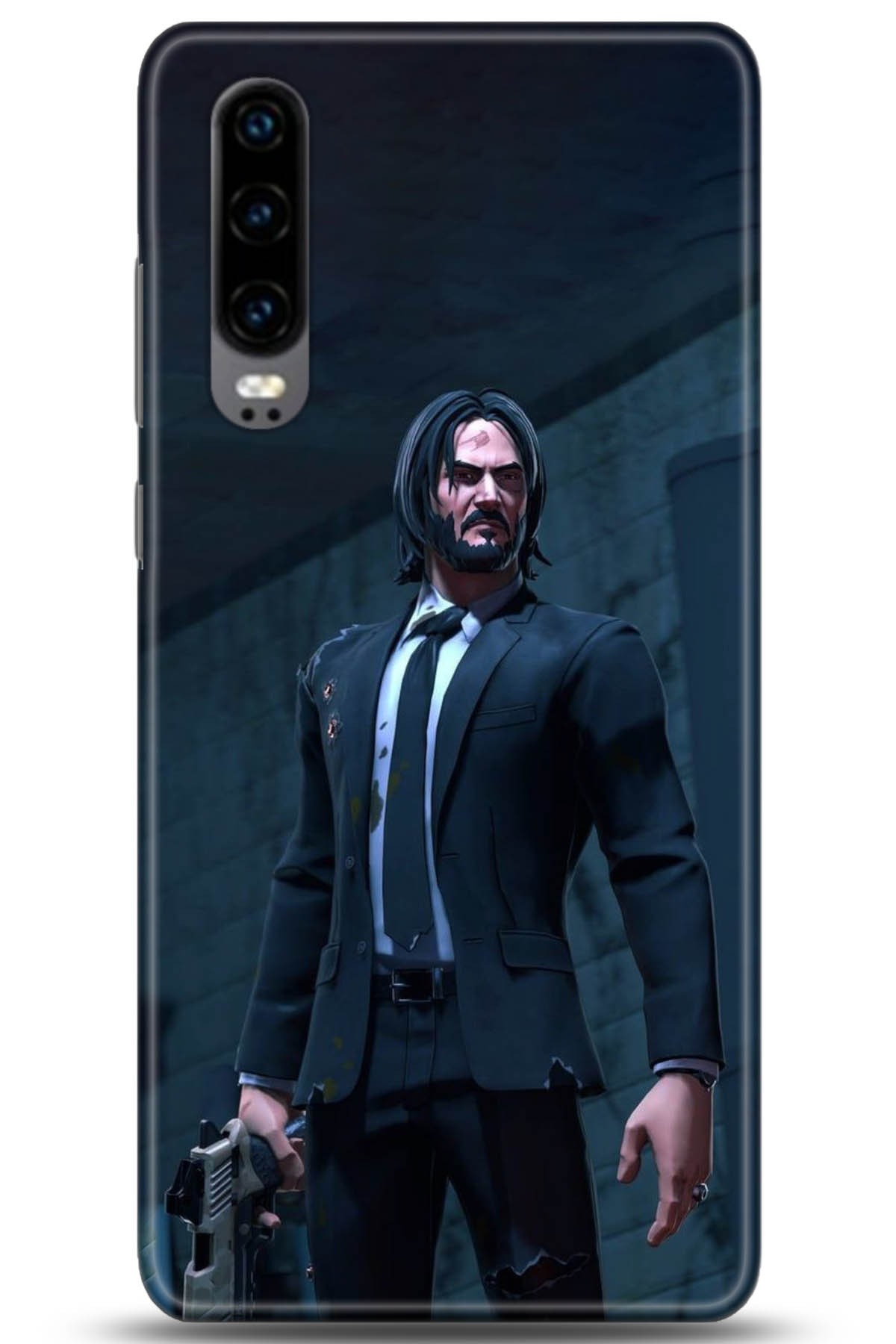 Huawei P30 Uyumlu Kılıf HD Baskılı Kılıf - Followed Institution 5106