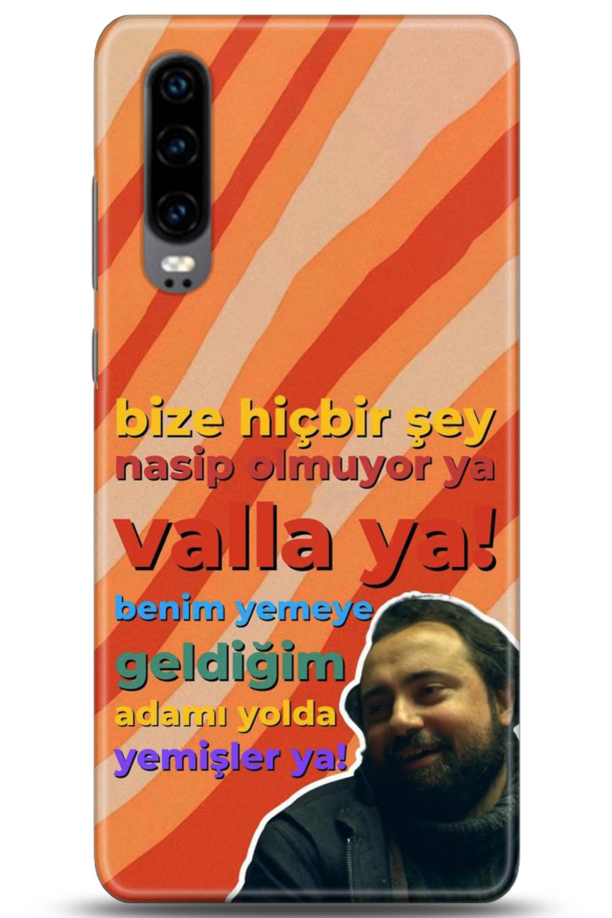 Huawei P30 Uyumlu Kılıf HD Baskılı Kılıf - Followed Institution 5161