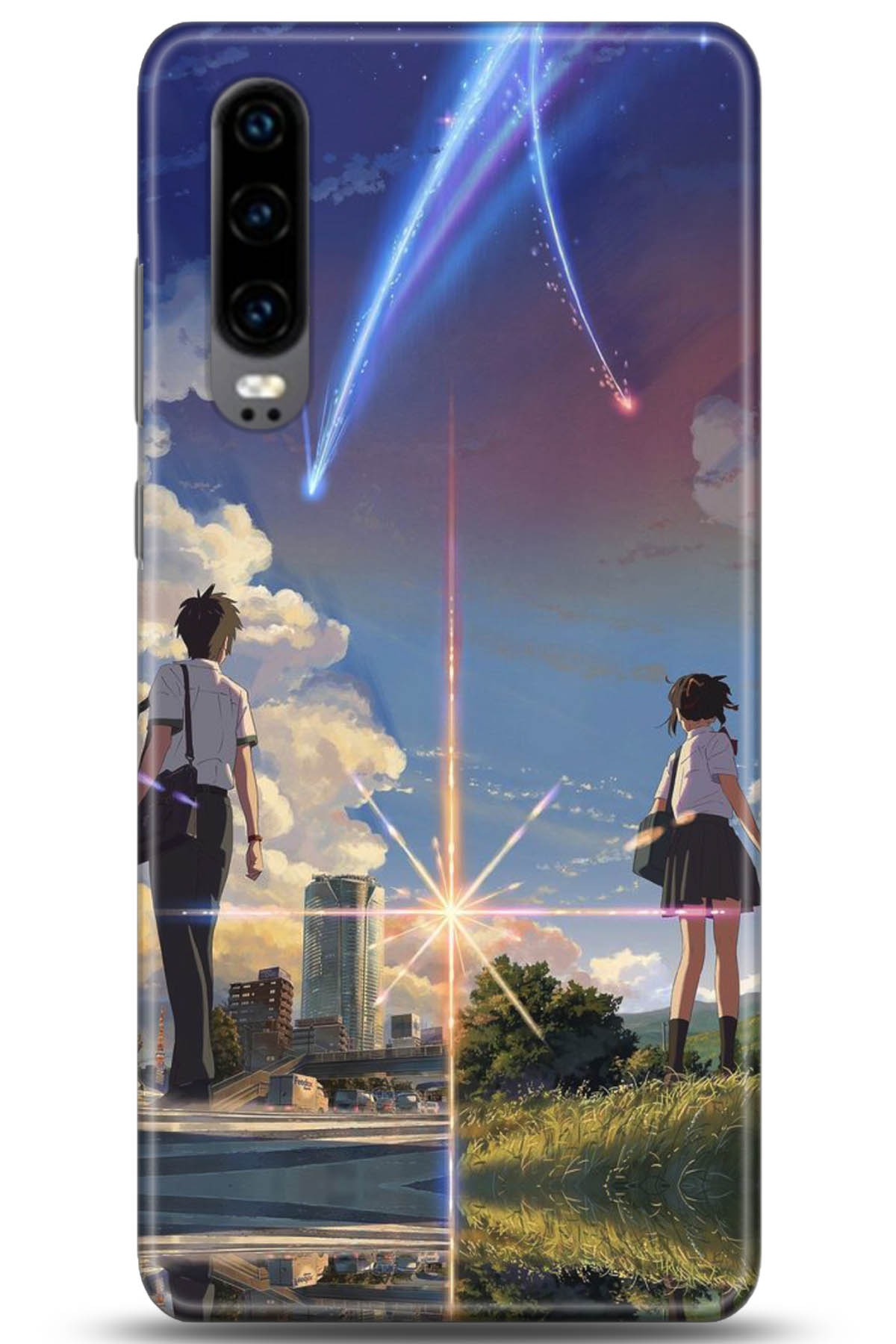 Huawei P30 Uyumlu Kılıf HD Baskılı Kılıf - Followed Institution 5176