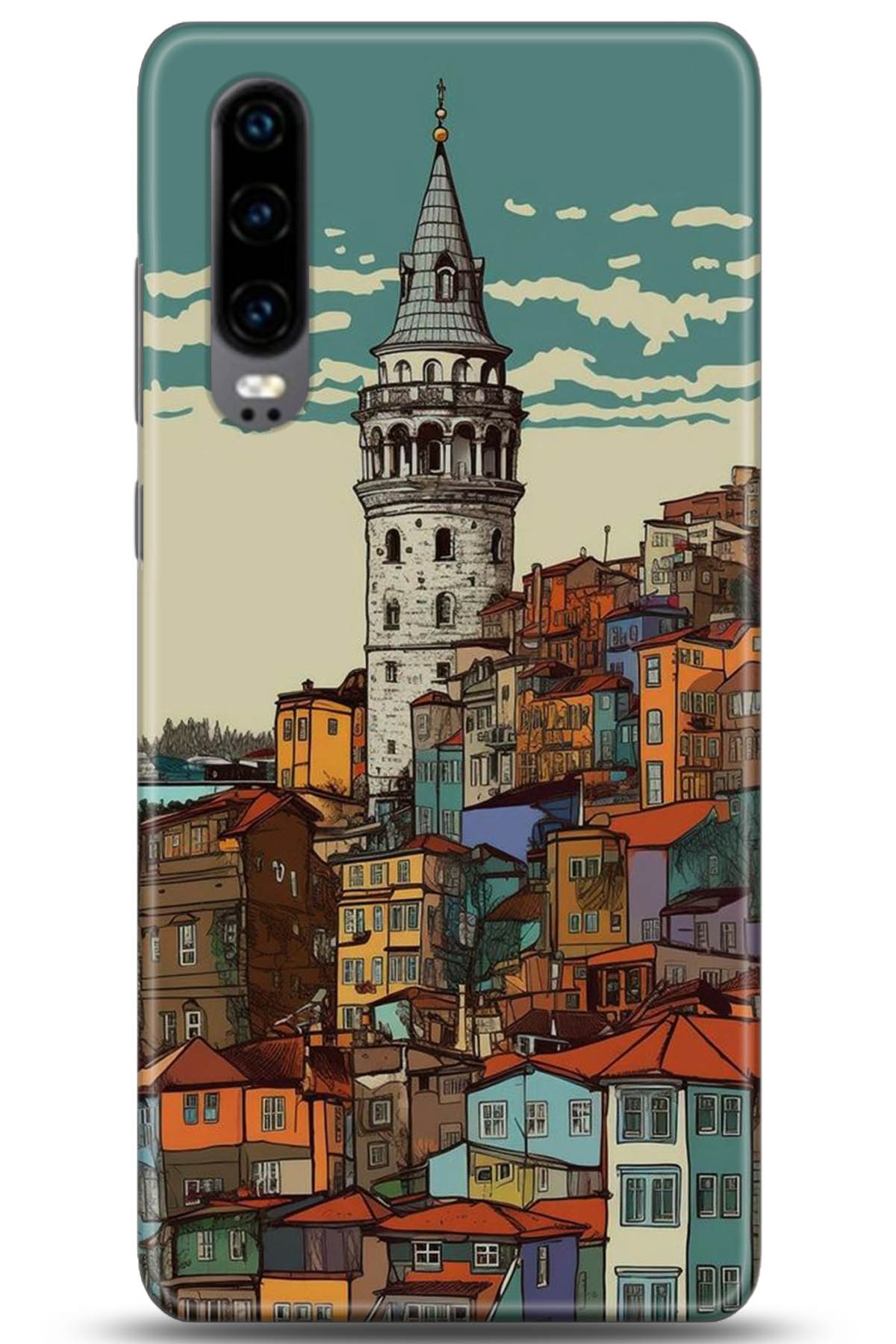 Huawei P30 Uyumlu Kılıf HD Baskılı Kılıf - Followed Institution 5199