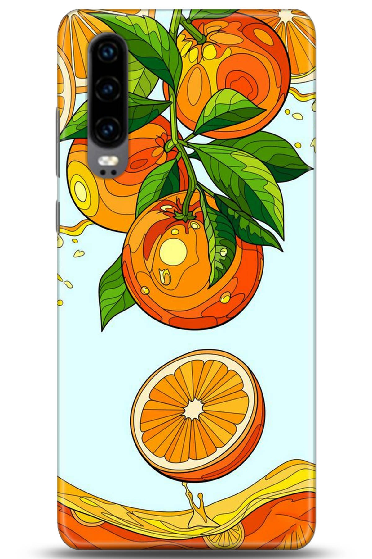 Huawei P30 Uyumlu Kılıf HD Baskılı Kılıf - Followed Institution 5202