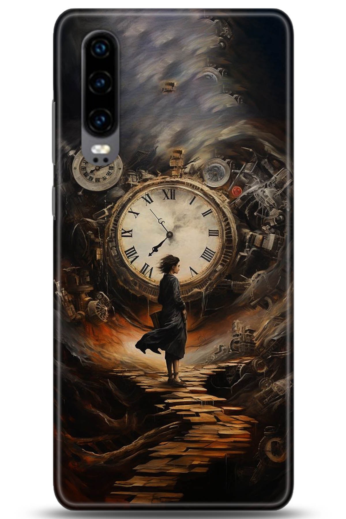 Huawei P30 Uyumlu Kılıf HD Baskılı Kılıf - Followed Institution 5252