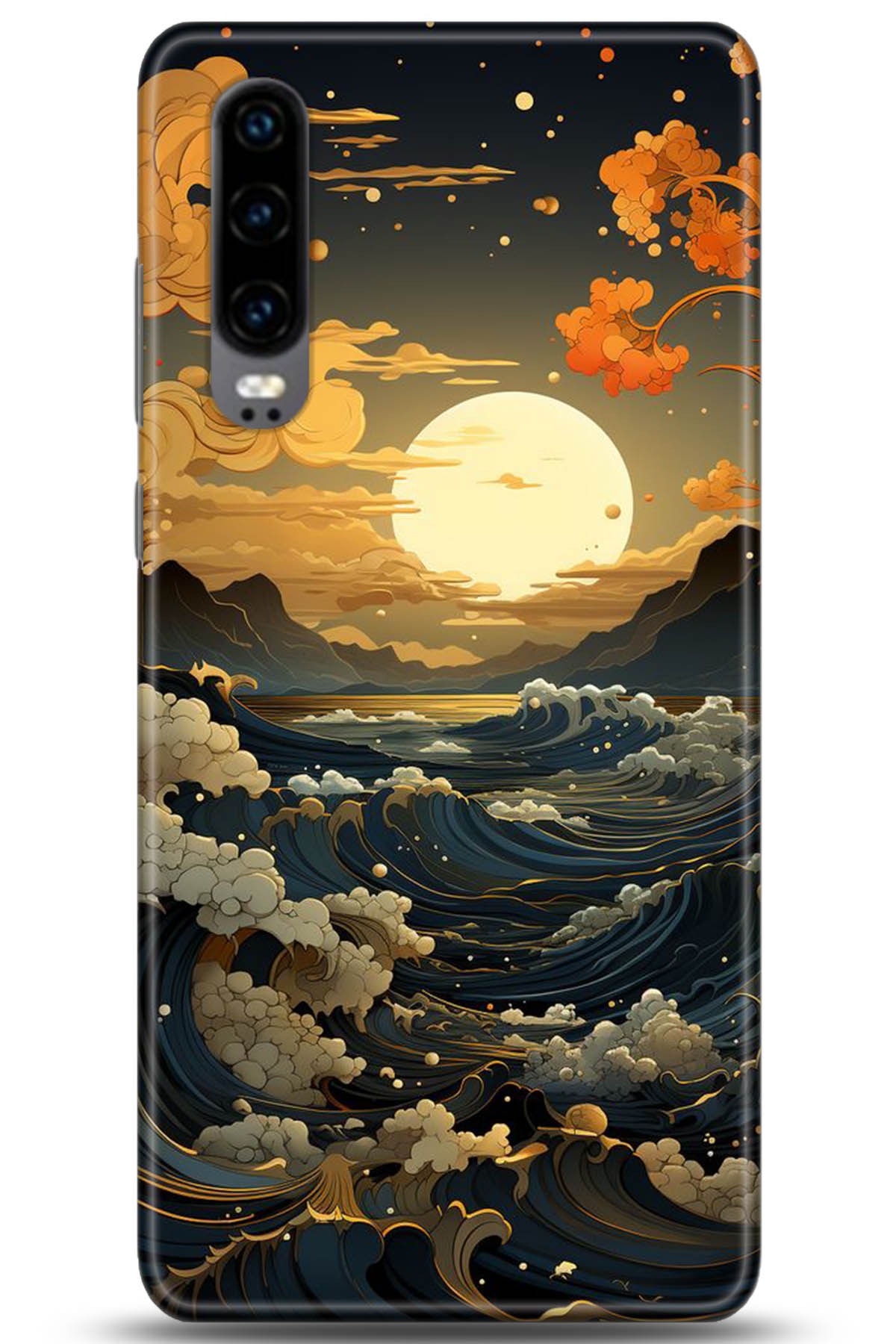 Huawei P30 Uyumlu Kılıf HD Baskılı Kılıf - Followed Institution 5278