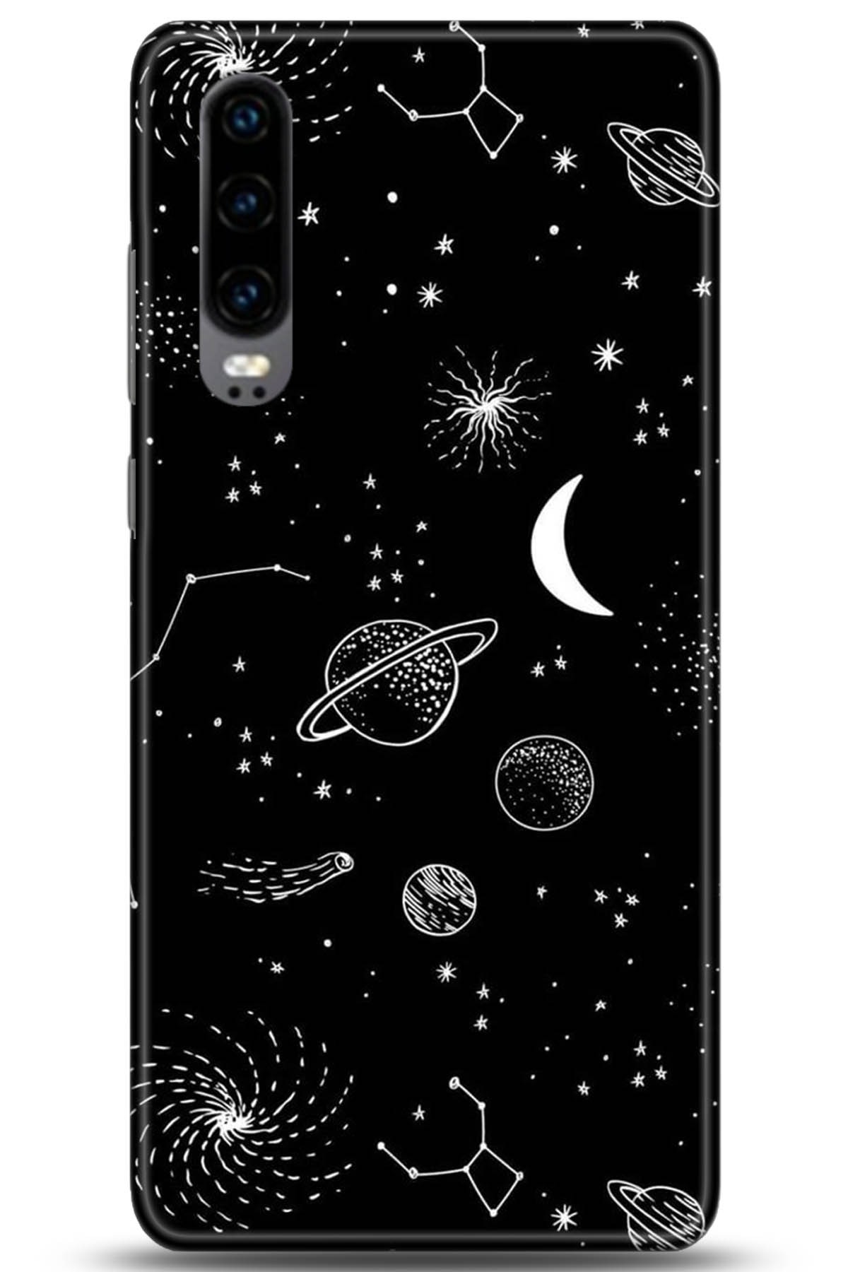 Huawei P30 Uyumlu Kılıf HD Baskılı Kılıf - Followed Institution 5302