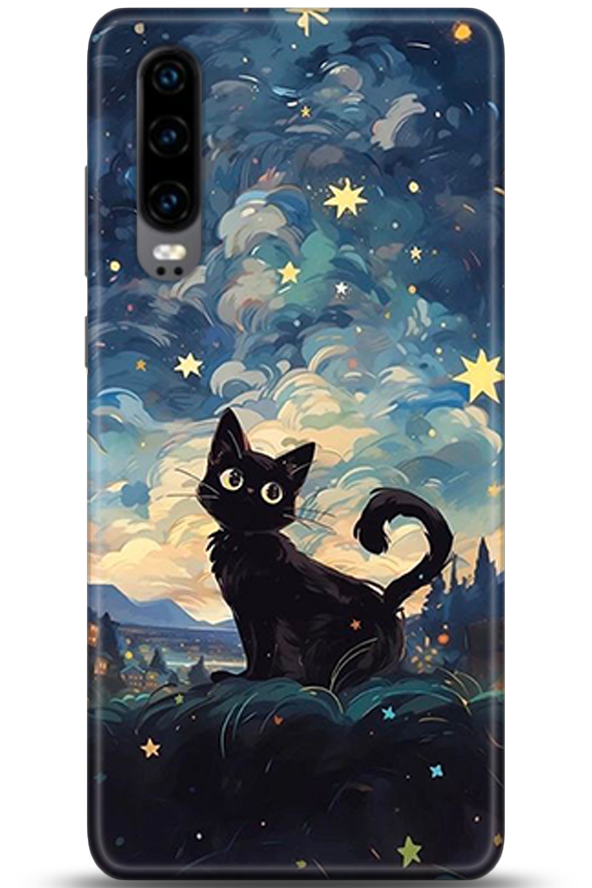 Huawei P30 Uyumlu Kılıf HD Baskılı Kılıf - Followed Institution 5320