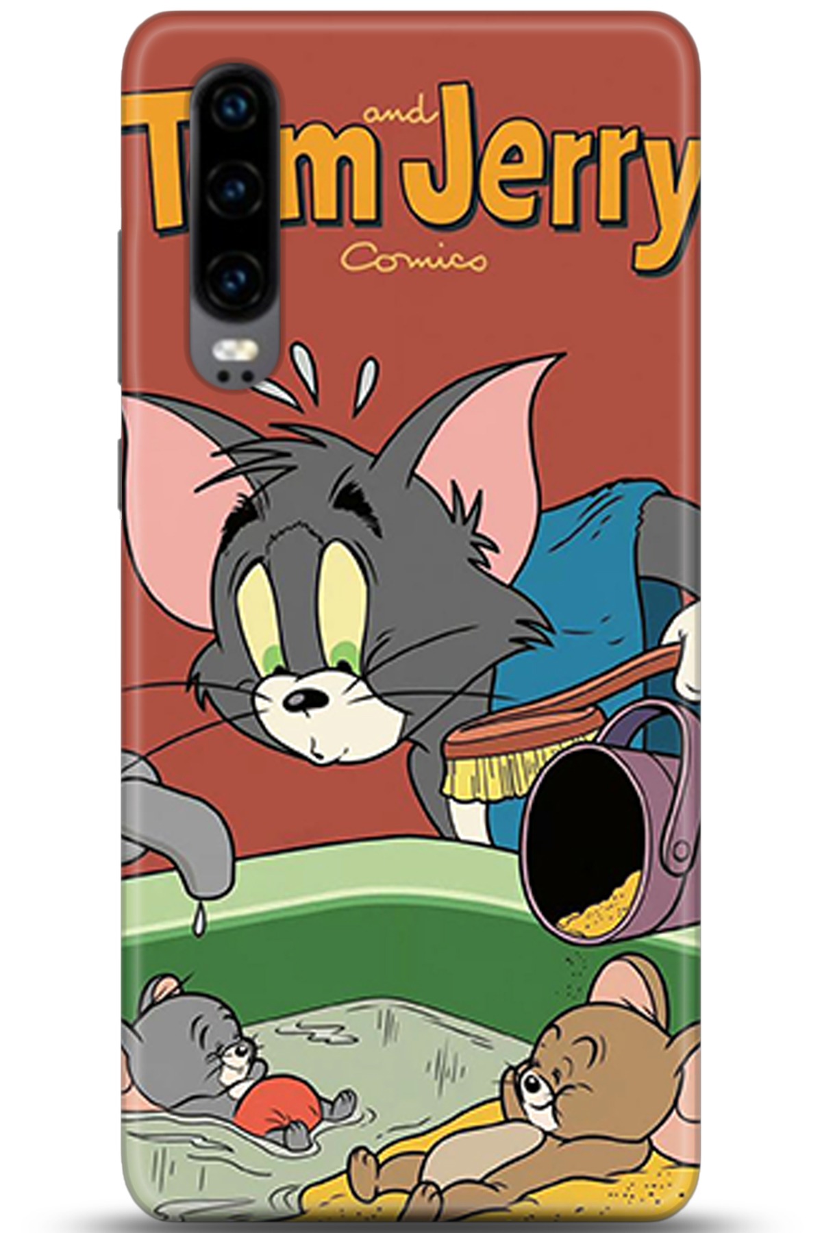 Huawei P30 Uyumlu Kılıf HD Baskılı Kılıf - Followed Institution 5337