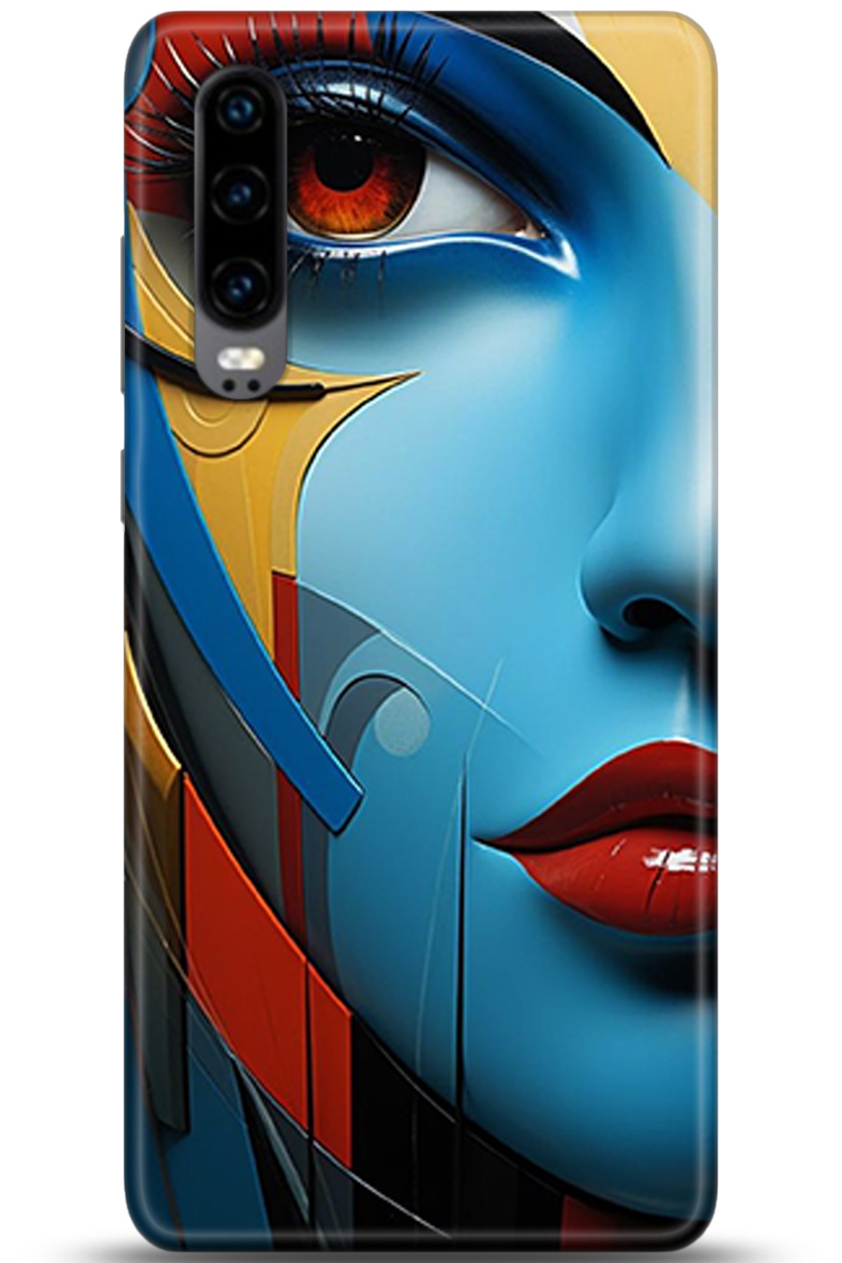 Huawei P30 Uyumlu Kılıf HD Baskılı Kılıf - Followed Institution 5355