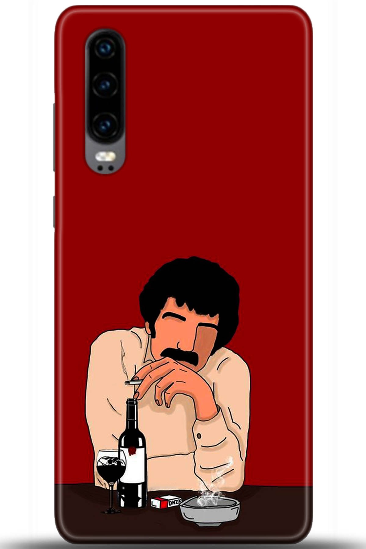 Huawei P30 Uyumlu Kılıf HD Baskılı Kılıf - Followed Institution 5396