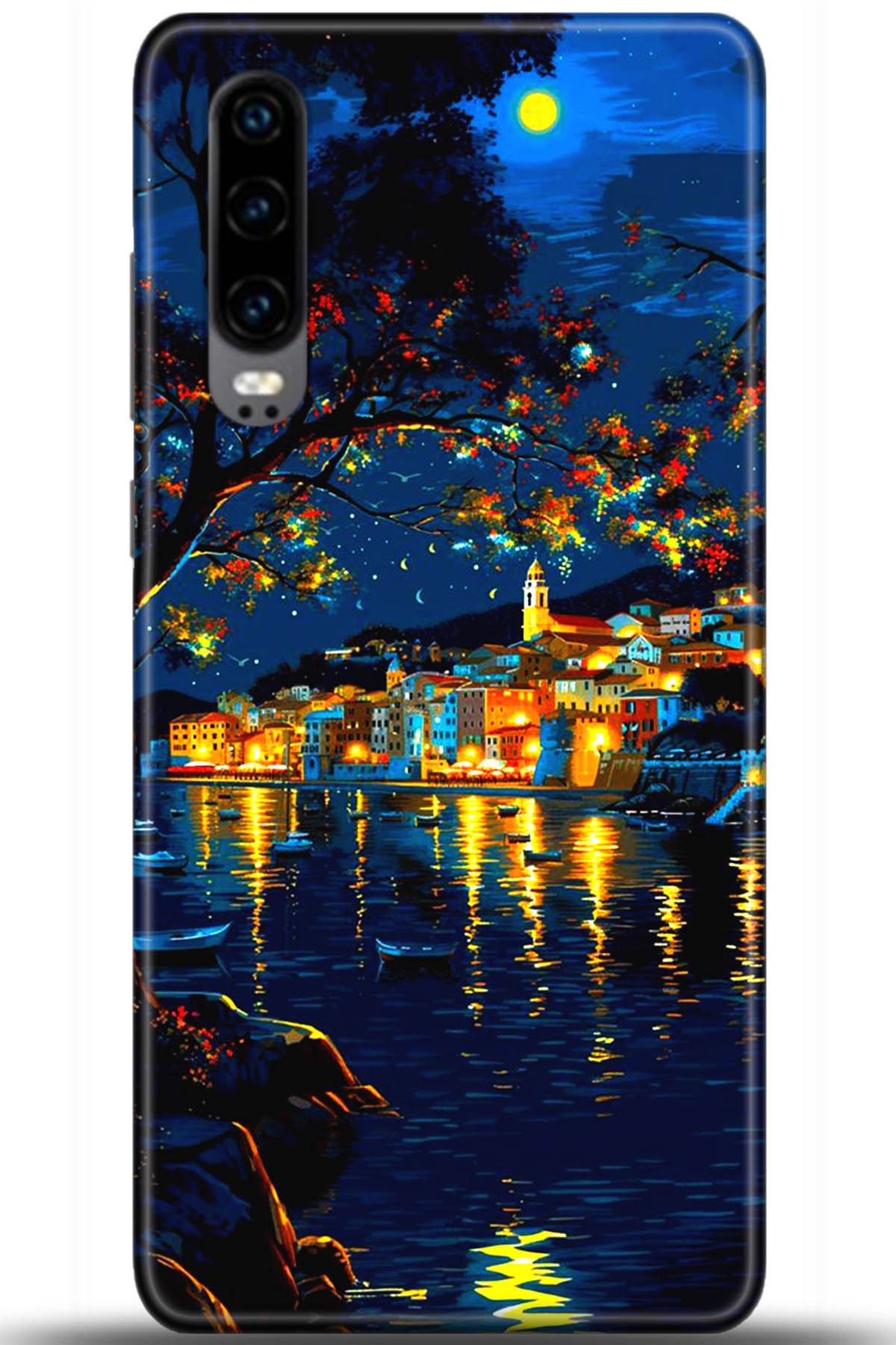 Huawei P30 Uyumlu Kılıf HD Baskılı Kılıf - Followed Institution 5453