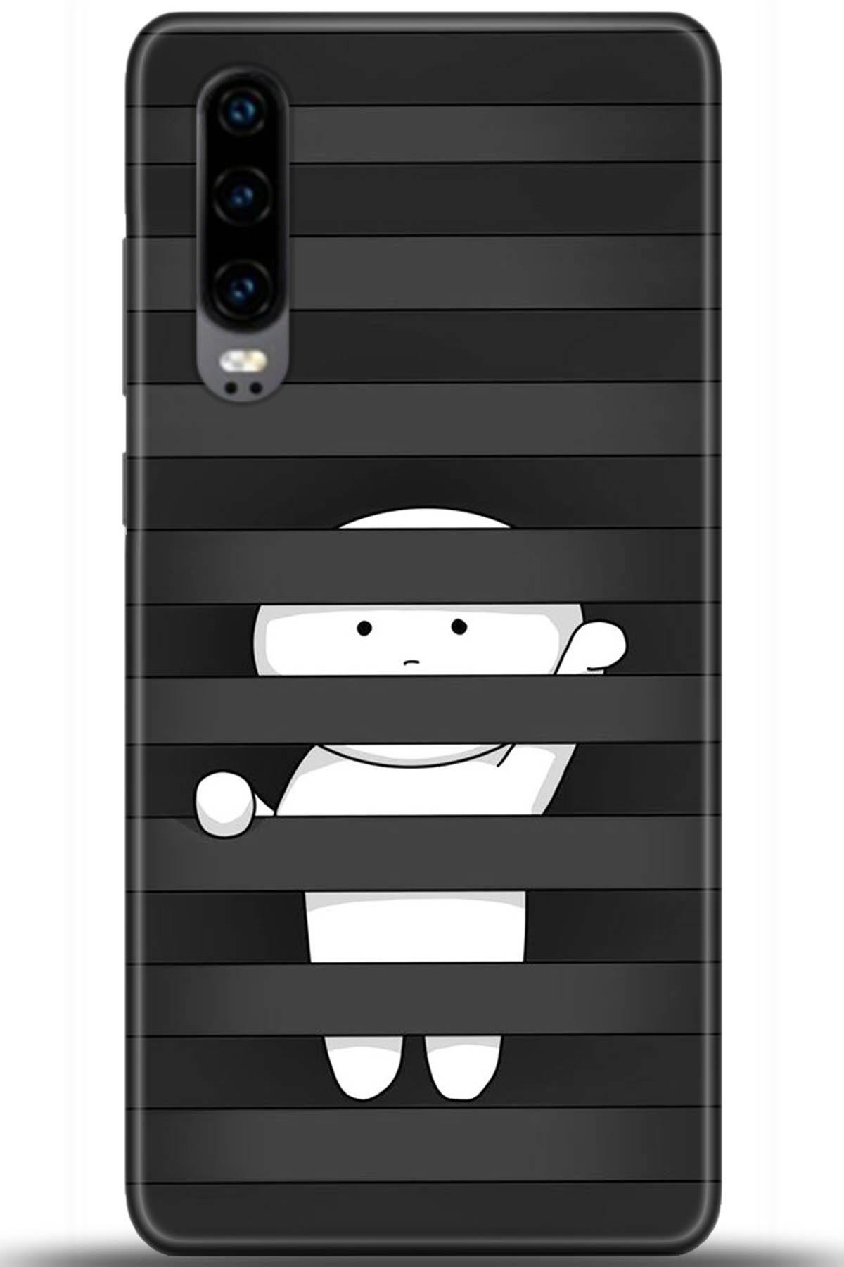 Huawei P30 Uyumlu Kılıf HD Baskılı Kılıf - Followed Institution 5478