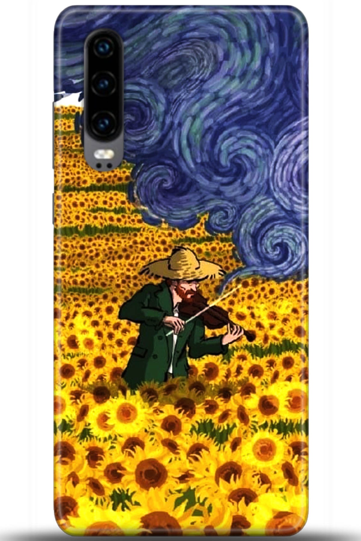 Huawei P30 Uyumlu Kılıf HD Baskılı Kılıf - Followed Institution 5503