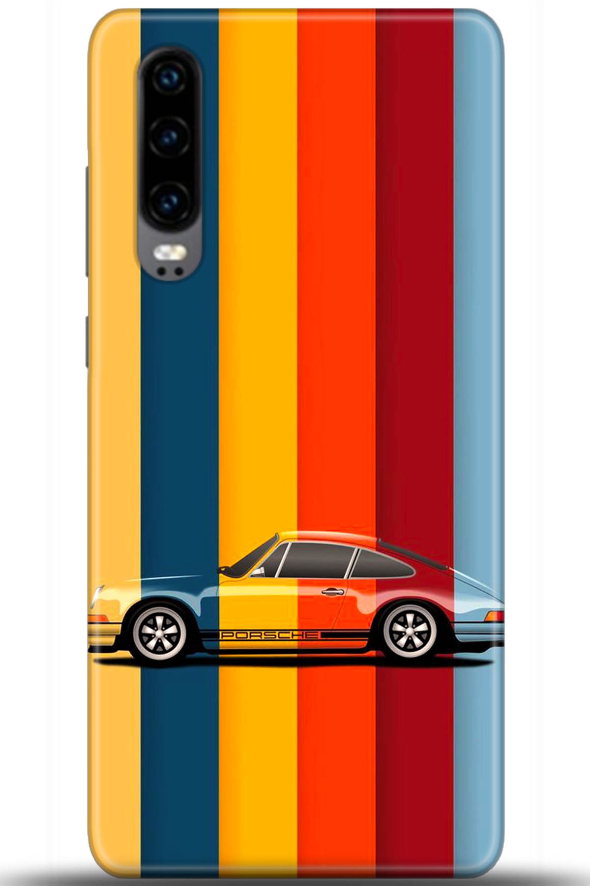 Huawei P30 Uyumlu Kılıf HD Baskılı Kılıf - Followed Institution 5516