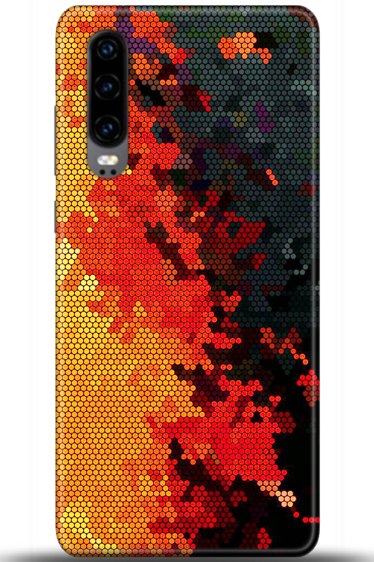 Huawei P30 Uyumlu Kılıf HD Baskılı Kılıf - Followed Institution 5540