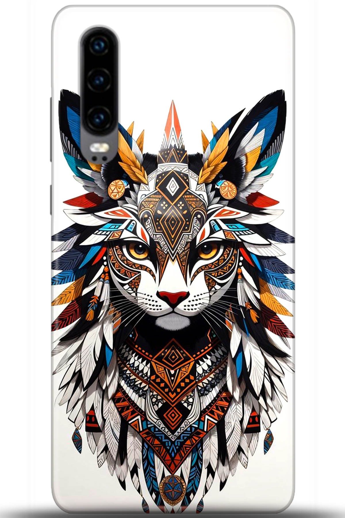 Huawei P30 Uyumlu Kılıf HD Baskılı Kılıf - Followed Institution 5570