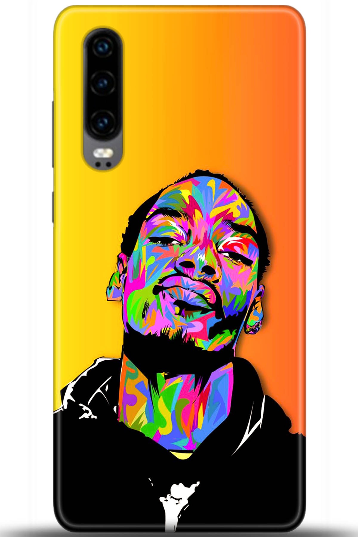 Huawei P30 Uyumlu Kılıf HD Baskılı Kılıf - Followed Institution 5573