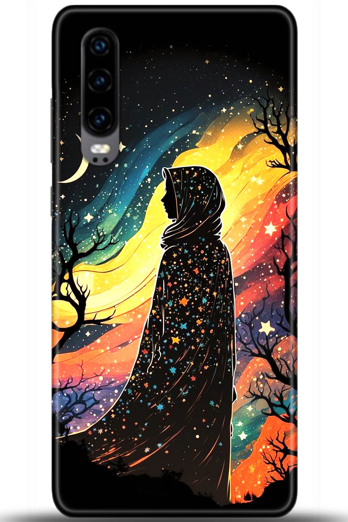 Huawei P30 Uyumlu Kılıf HD Baskılı Kılıf - Followed Institution 5596