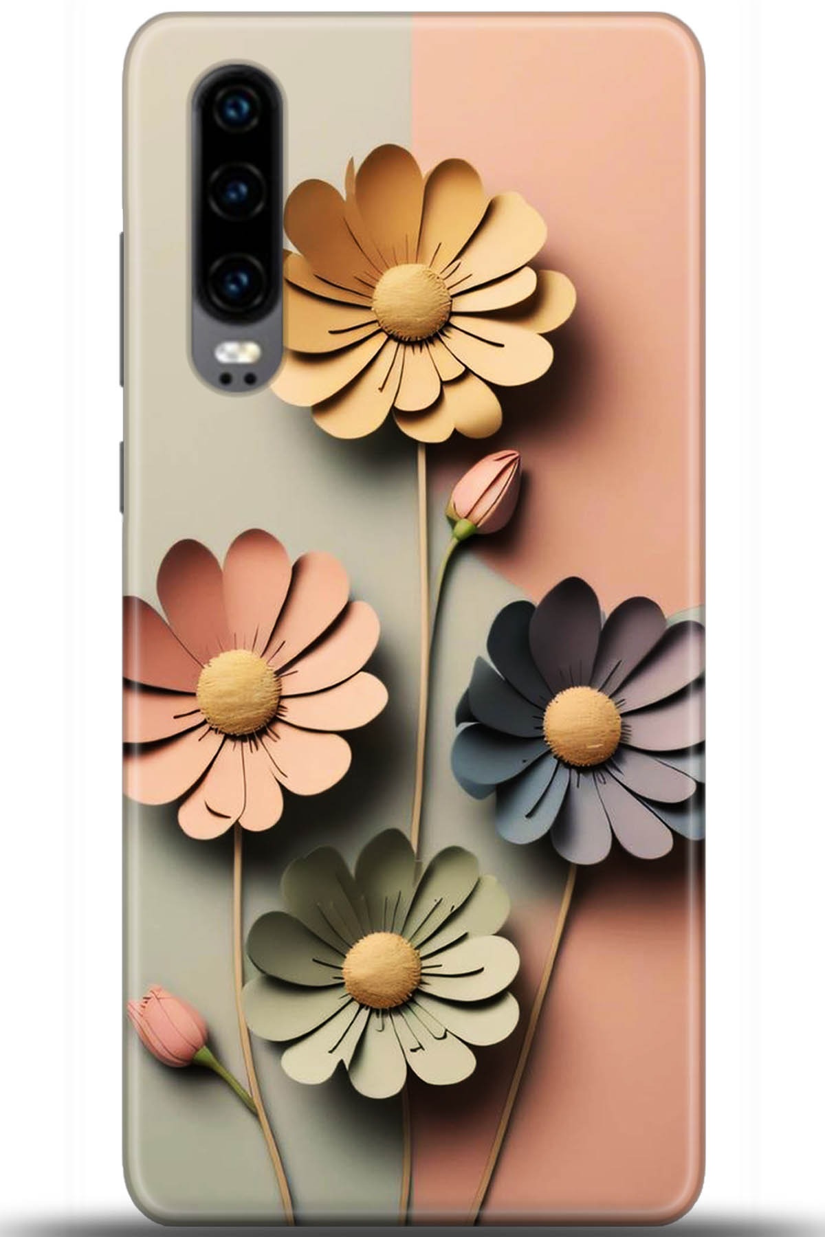 Huawei P30 Uyumlu Kılıf HD Baskılı Kılıf - Followed Institution 5627