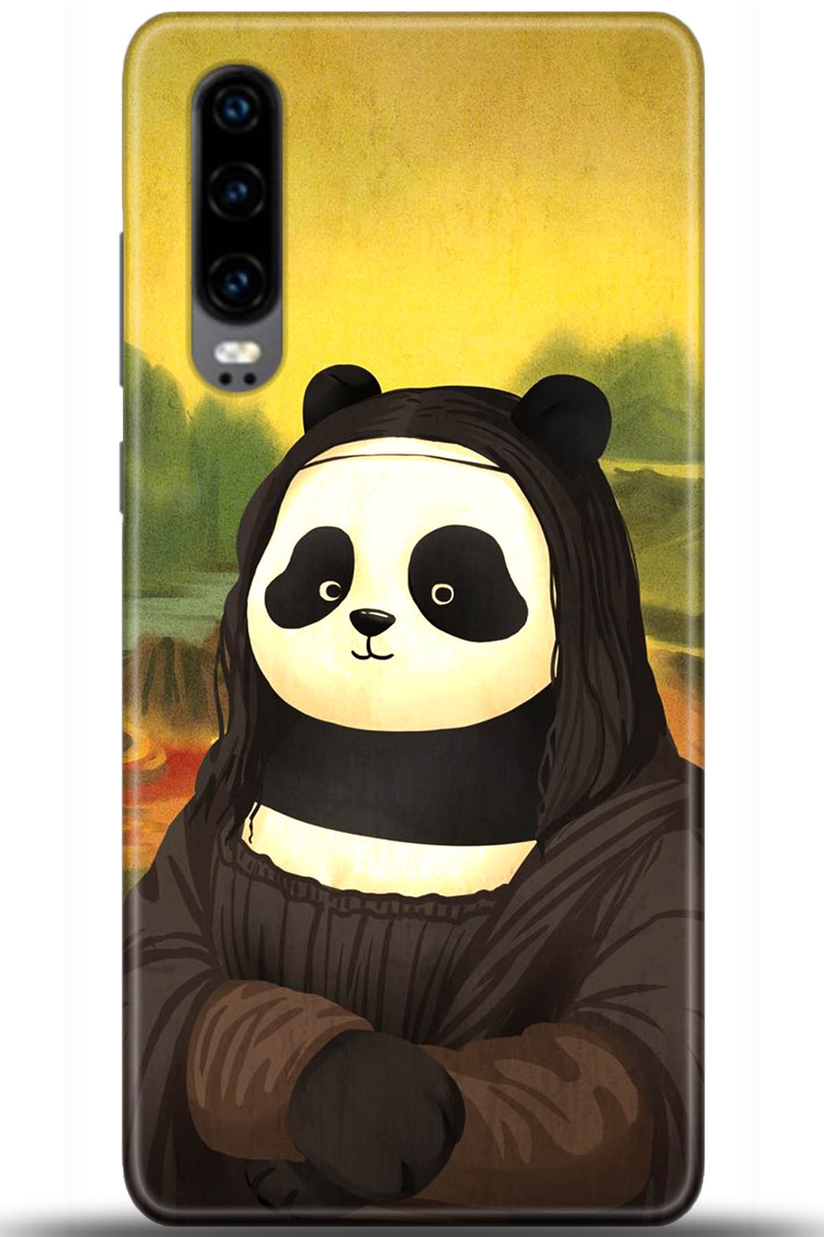 Huawei P30 Uyumlu Kılıf HD Baskılı Kılıf - Followed Institution 5632