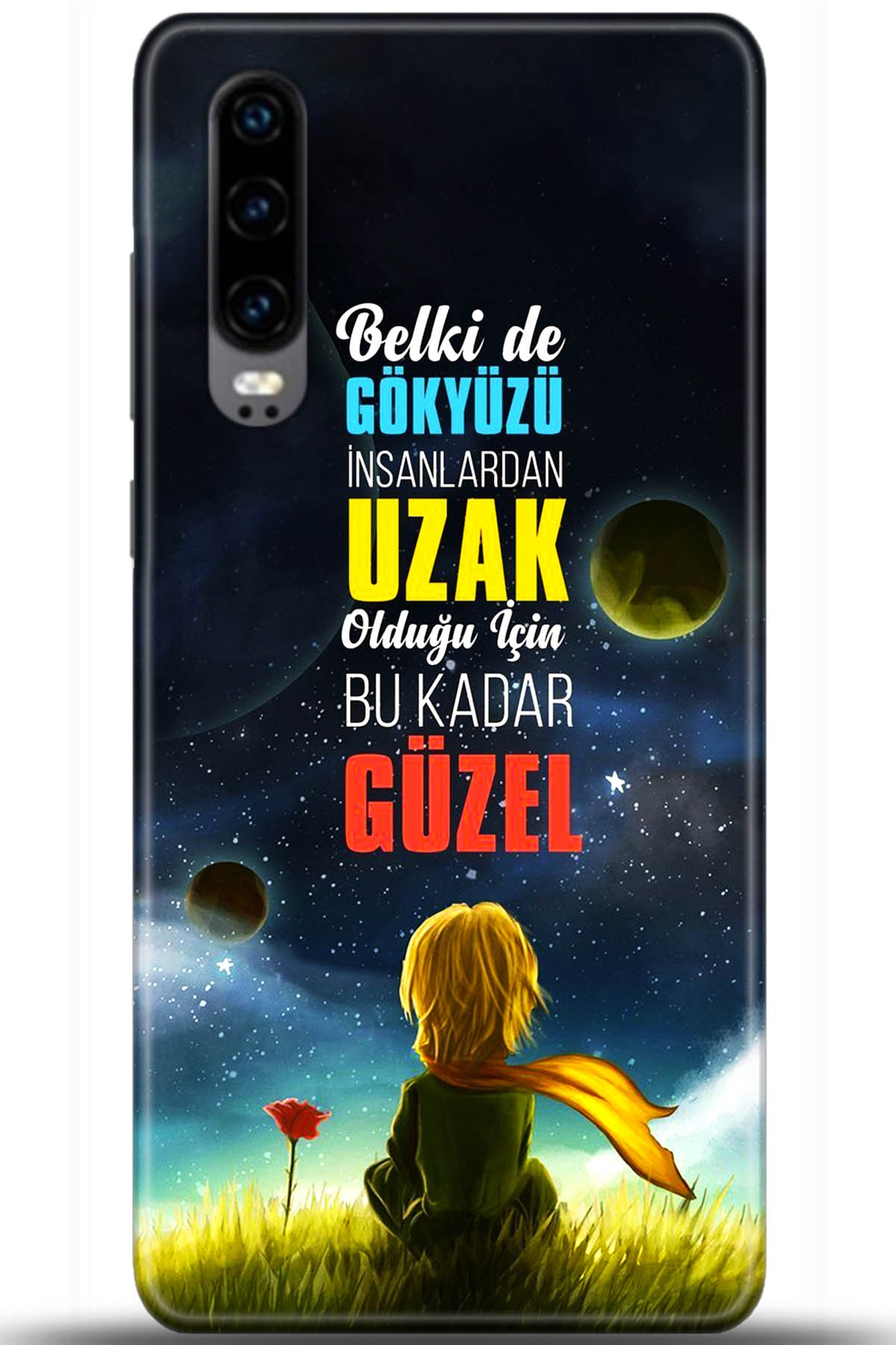 Huawei P30 Uyumlu Kılıf HD Baskılı Kılıf - Followed Institution 5699