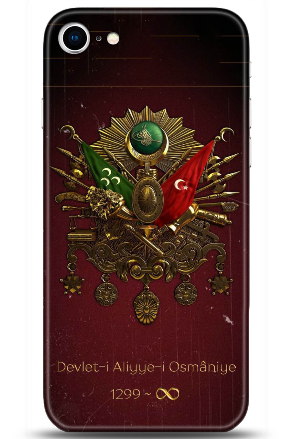 Apple iPhone 8 Uyumlu Kılıf HD Baskılı Kılıf - Followed Institution 5073