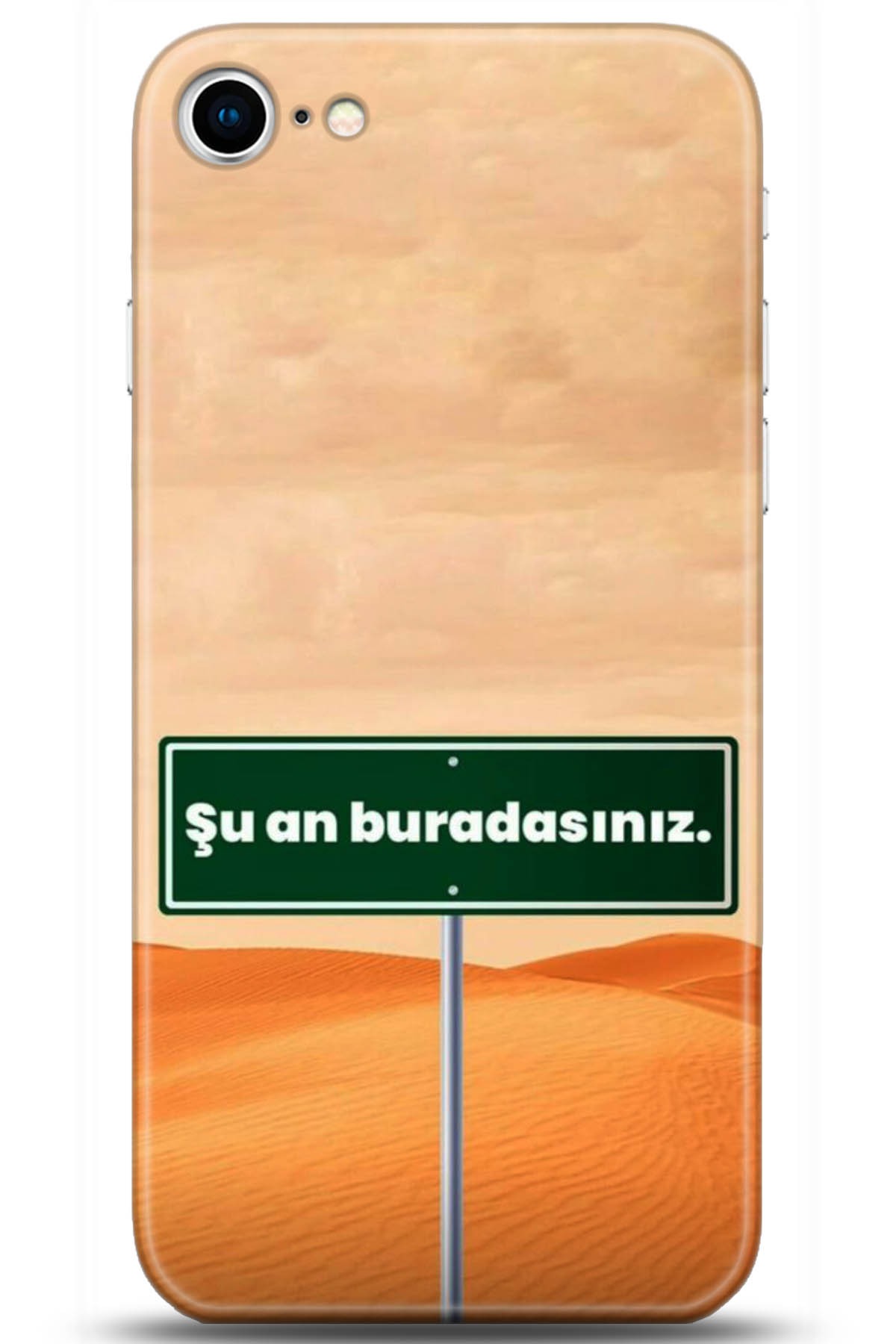 Apple iPhone 8 Uyumlu Kılıf HD Baskılı Kılıf - Followed Institution 5159