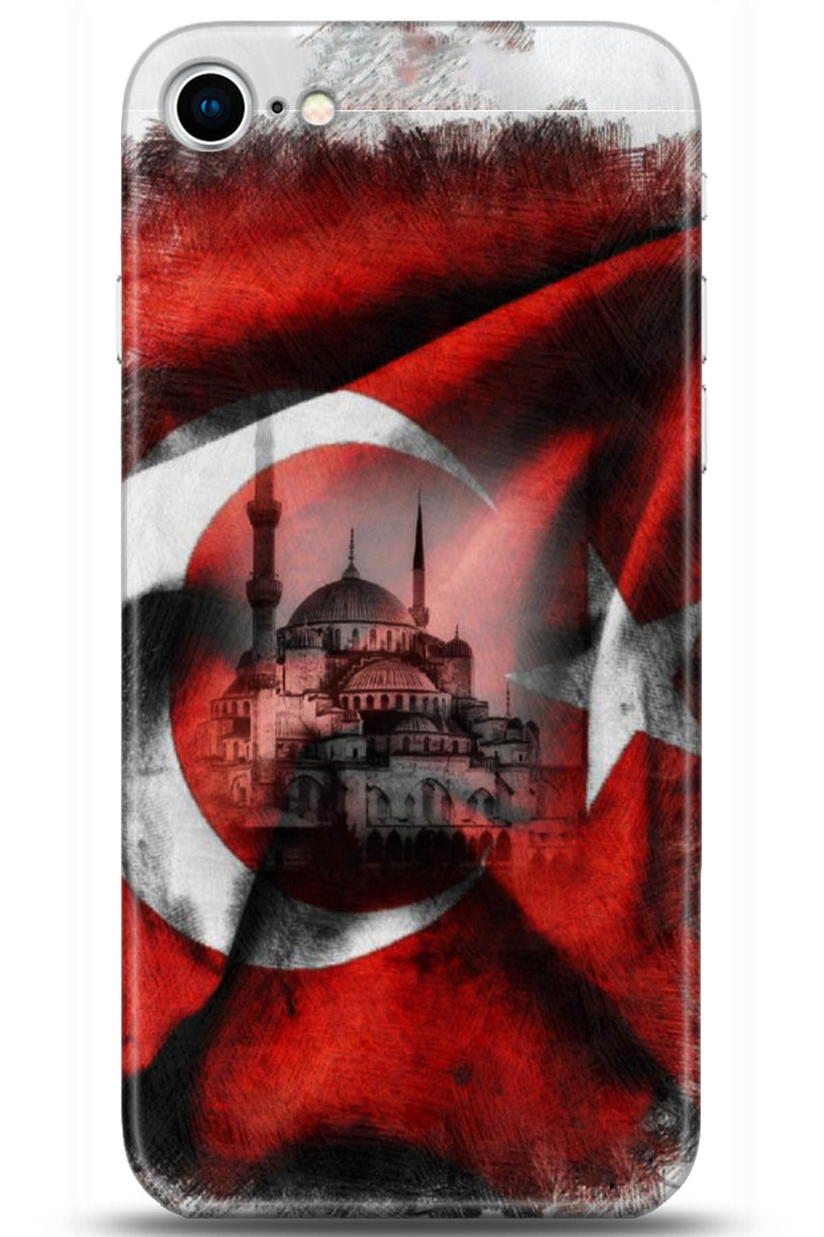 Apple iPhone 8 Uyumlu Kılıf HD Baskılı Kılıf - Followed Institution 5178